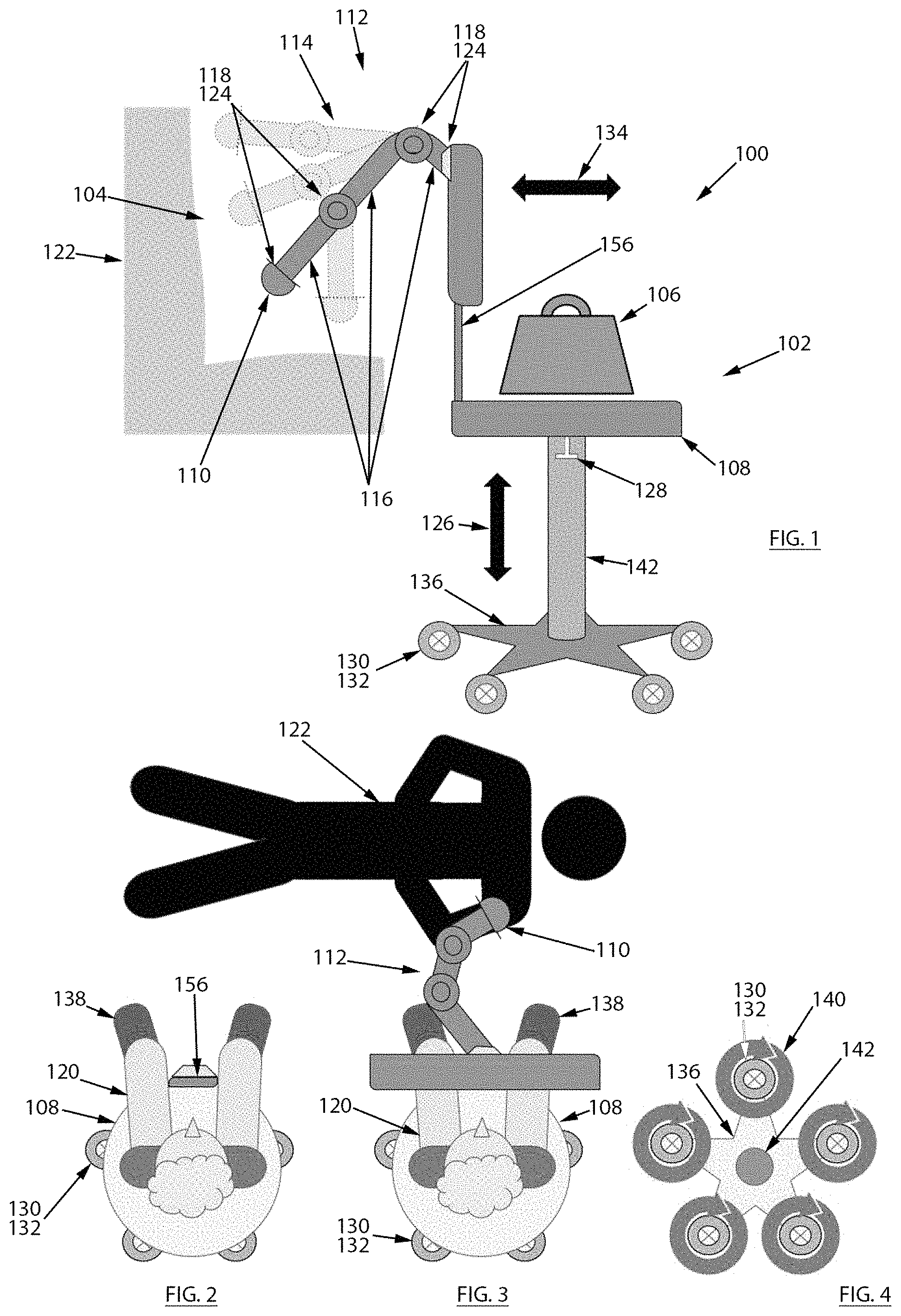 Patent US11779503 Figure 1 – Treatment force application device