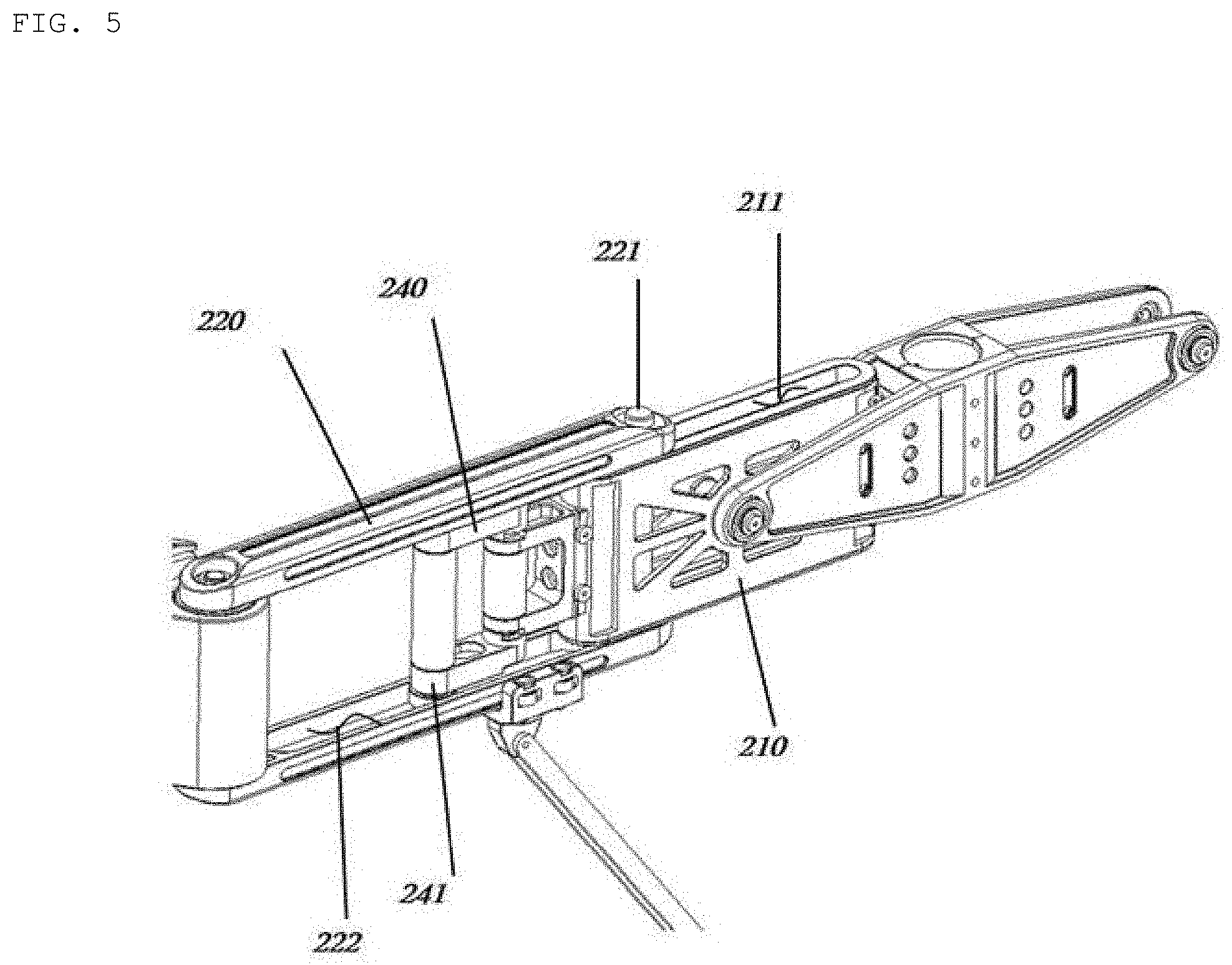 Patent US11779504 Figure 5 – Wearable apparatus for increasing muscular force