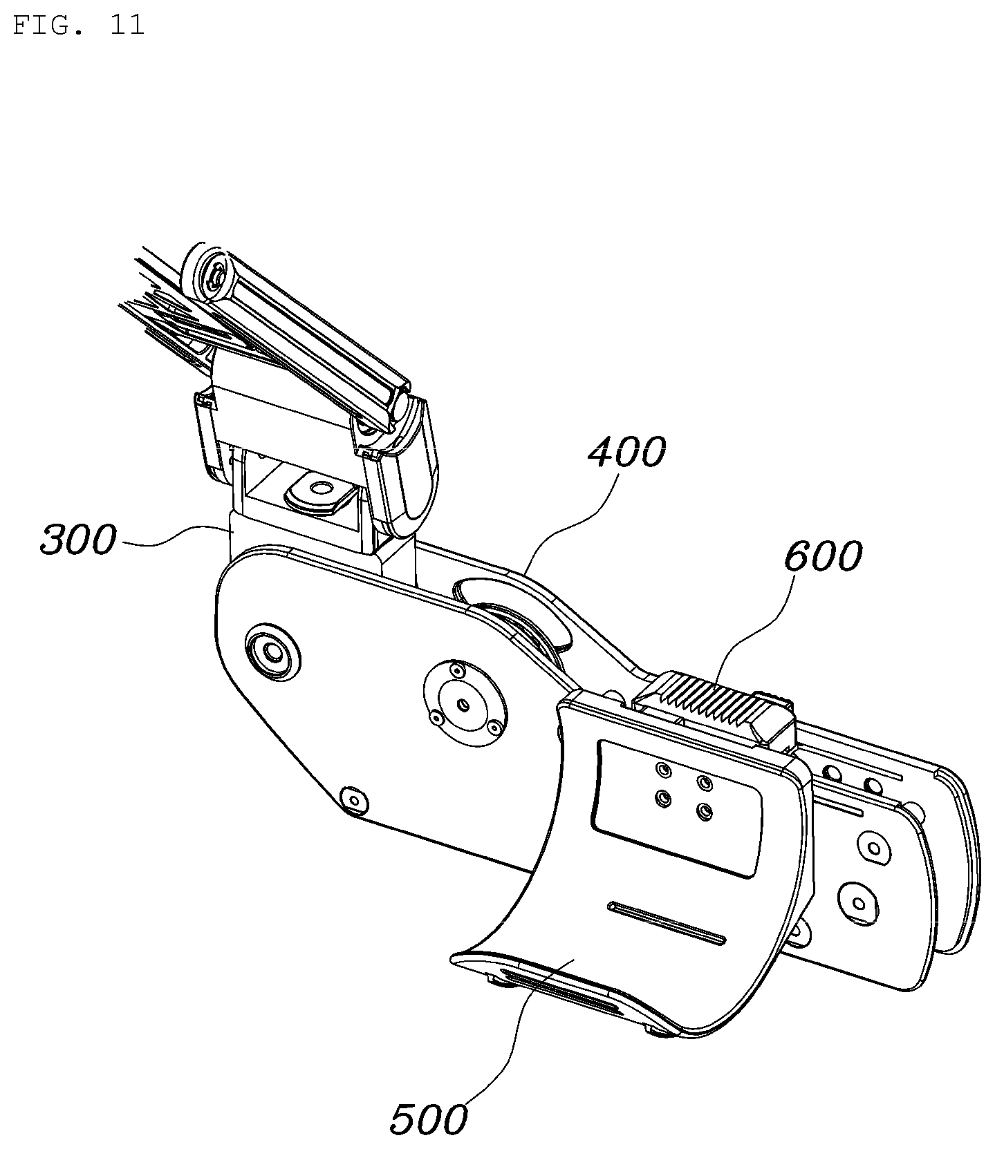 Patent US11779504 Figure 11 – Wearable apparatus for increasing muscular force