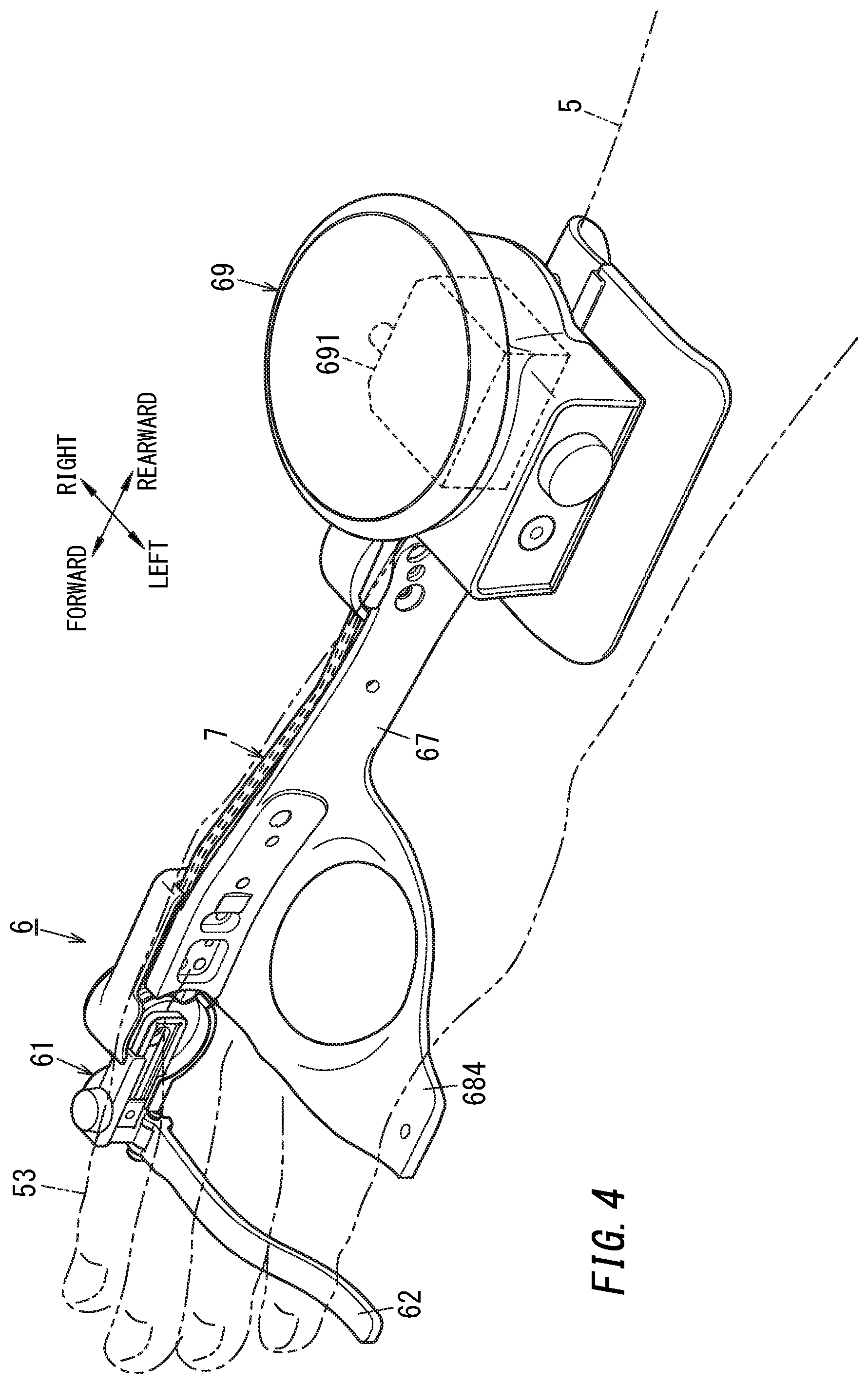 Patent US11779505 Figure 4 – Finger exerciser