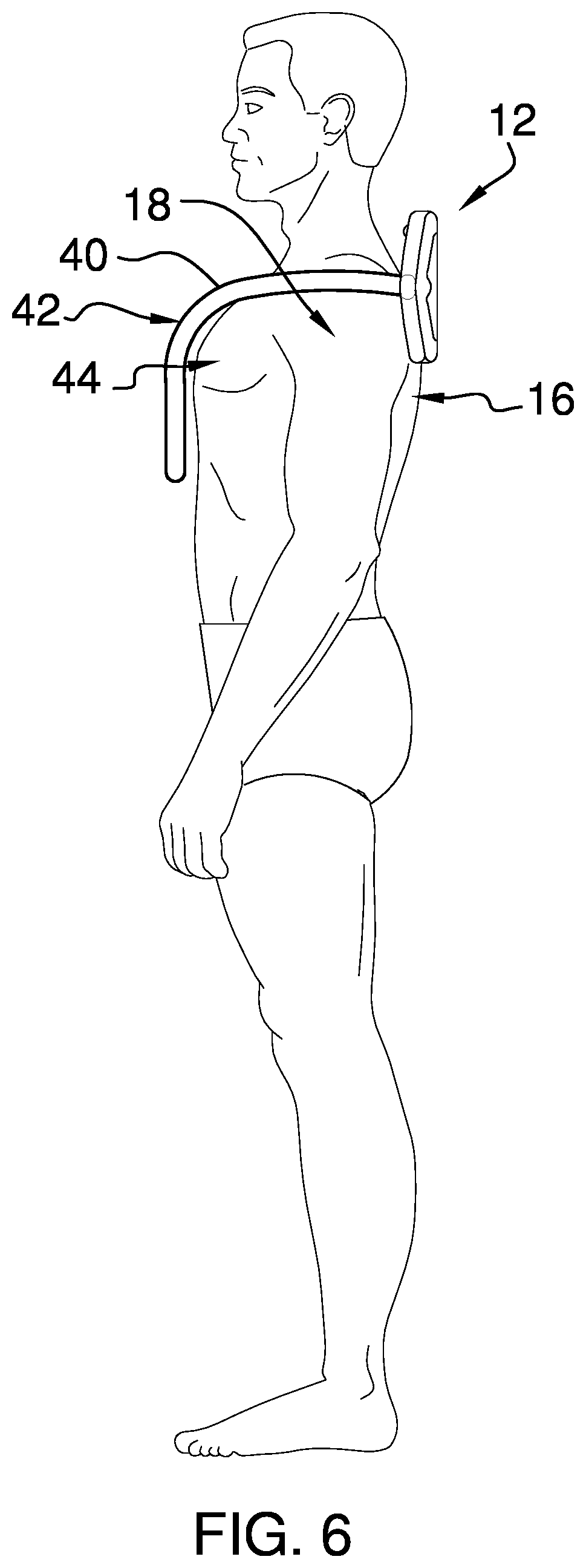 Patent US11779507 Figure 6 – Back massaging assembly