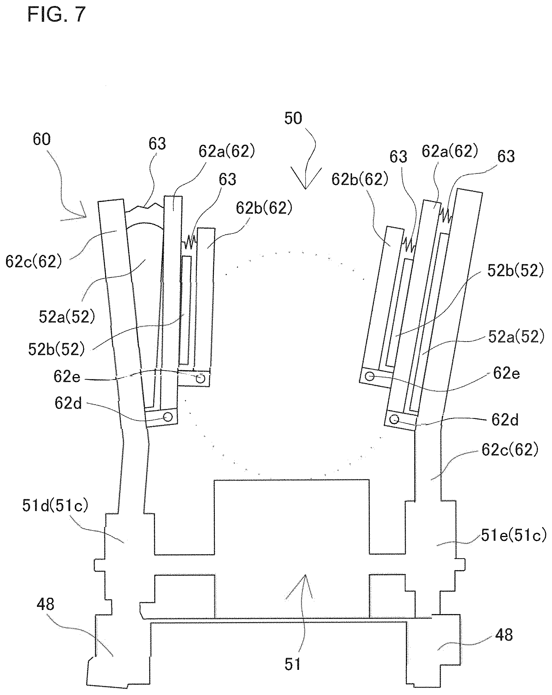 Patent US11779509 Figure 7 – Massage machine