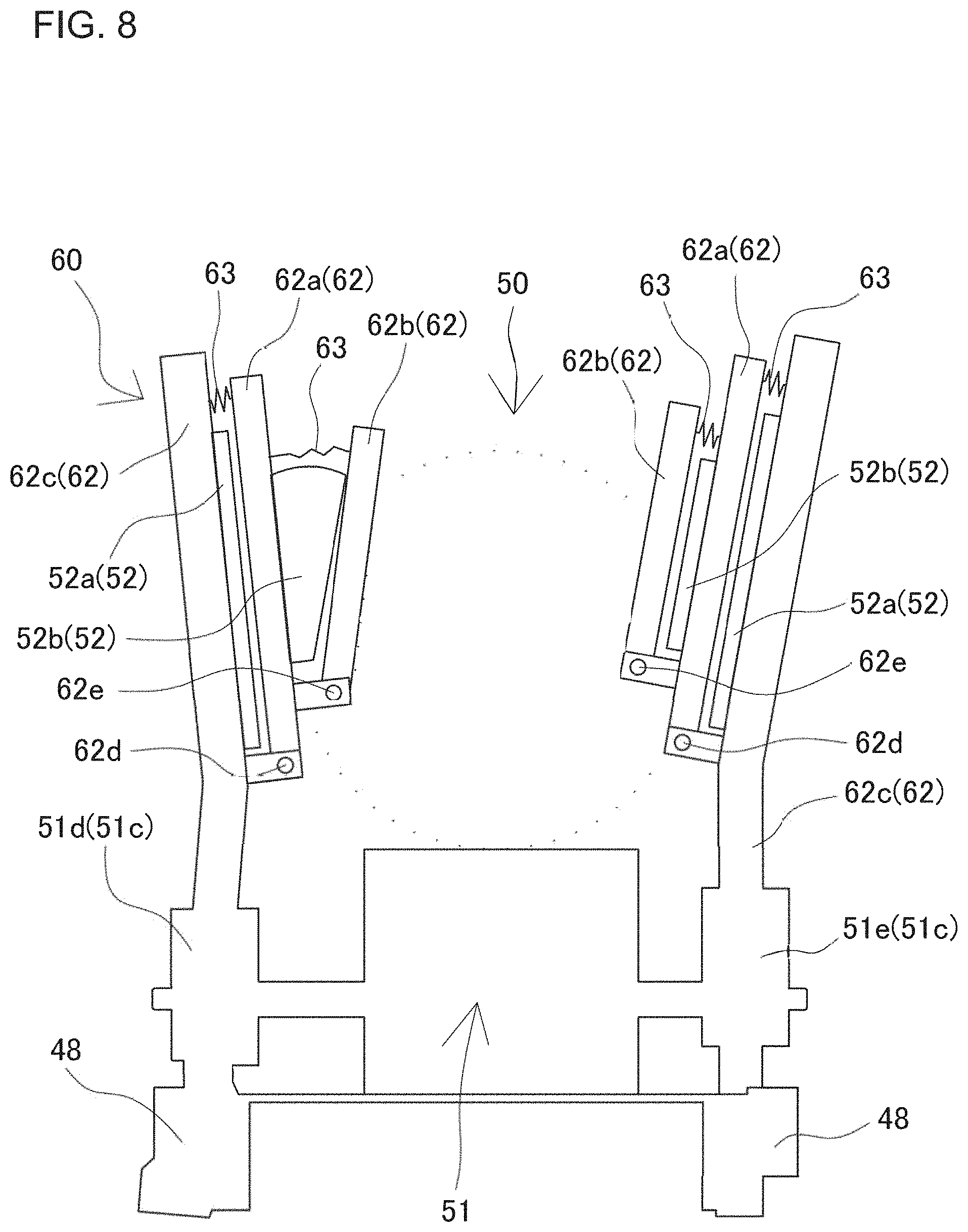 Patent US11779509 Figure 8 – Massage machine