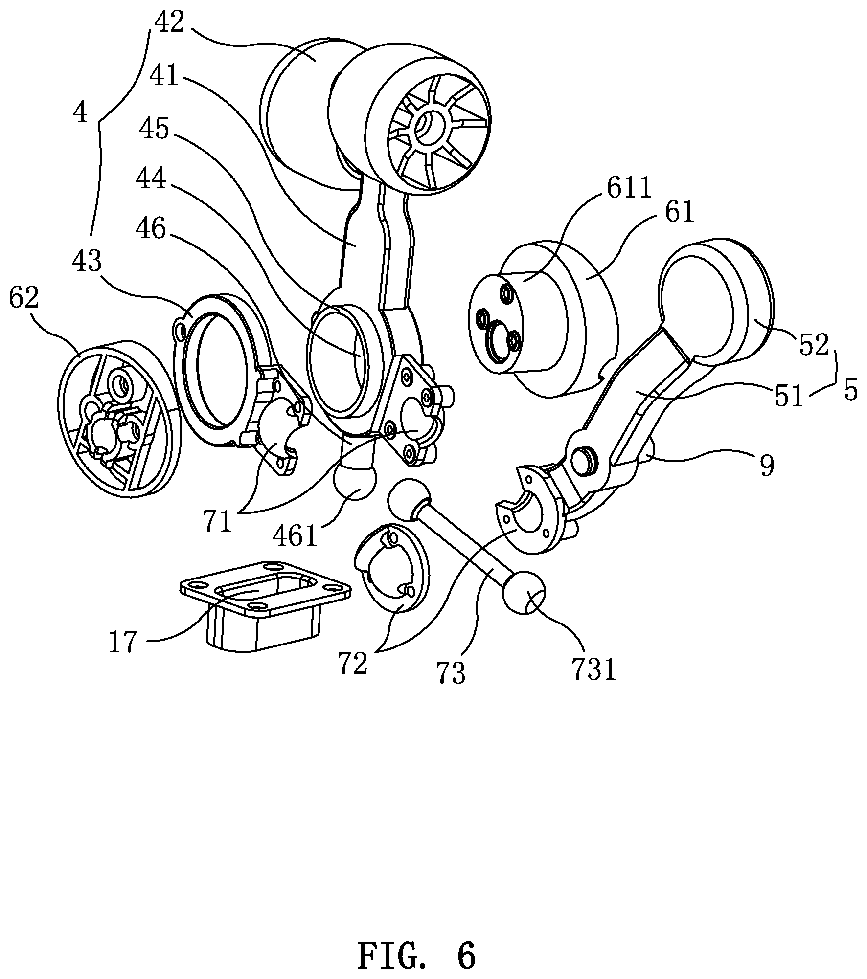 Patent US11779510 Figure 6 – Neck and shoulder massaging mechanism