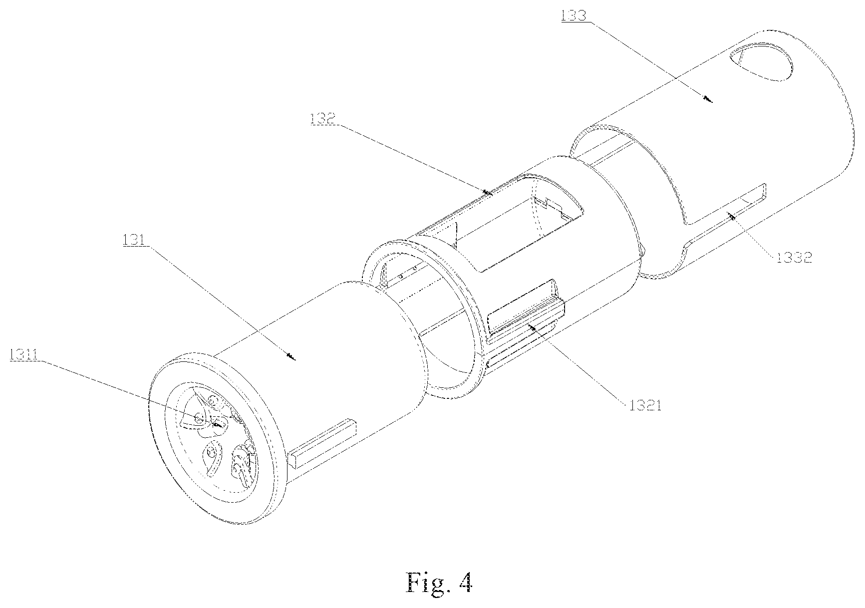 Patent US11779513 Figure 3 – Massager for male genitalia