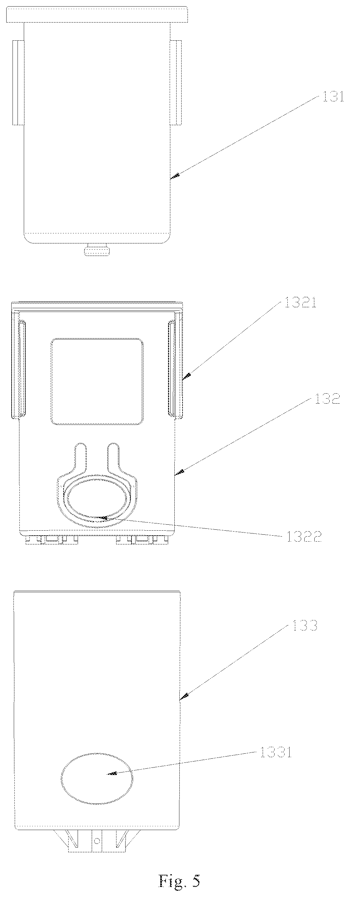 Patent US11779513 Figure 4 – Massager for male genitalia
