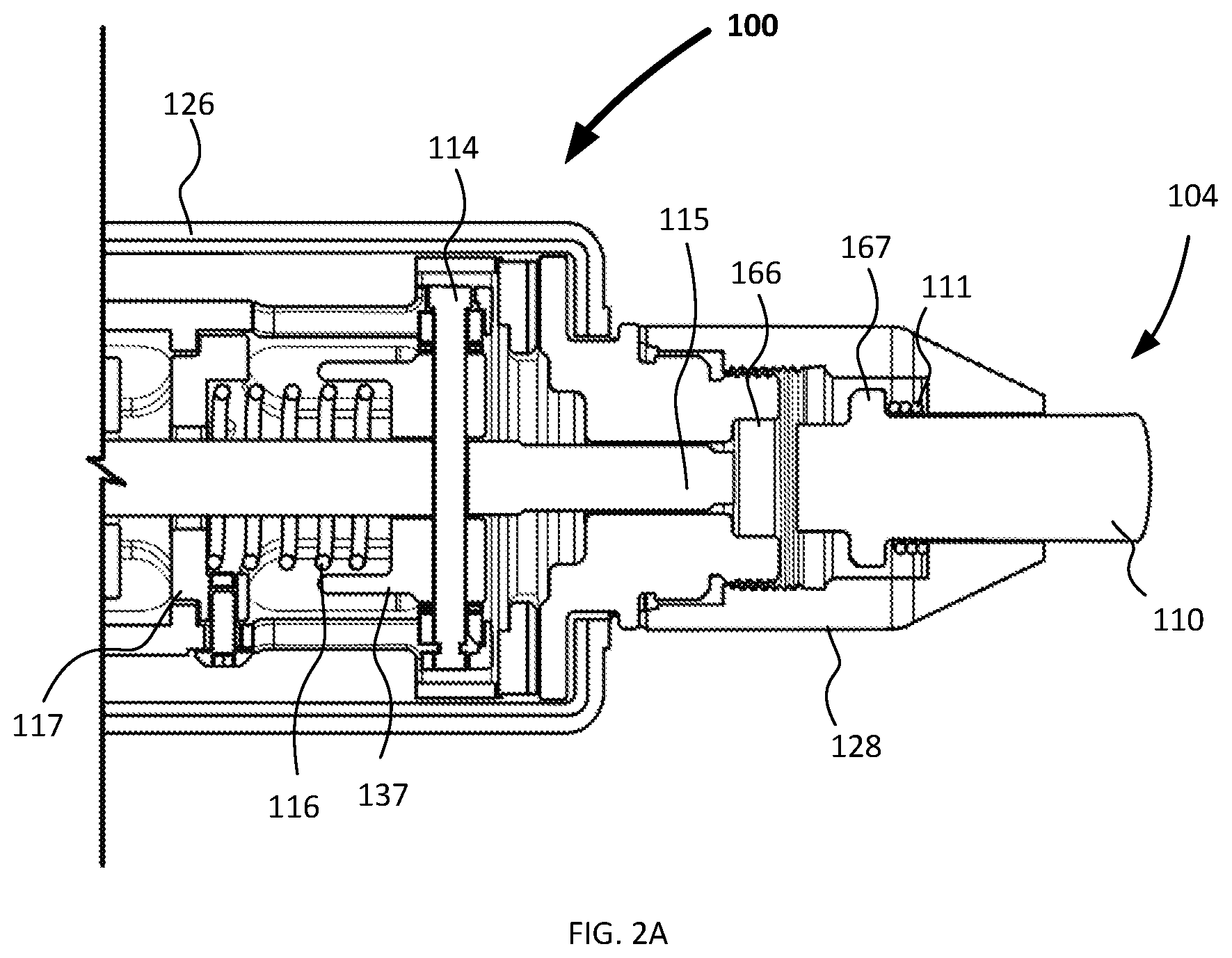 Patent US11779514 Figure 3 – Personal use extracorporeal low intensity acoustic or shock wave mechanical tip and methods of use