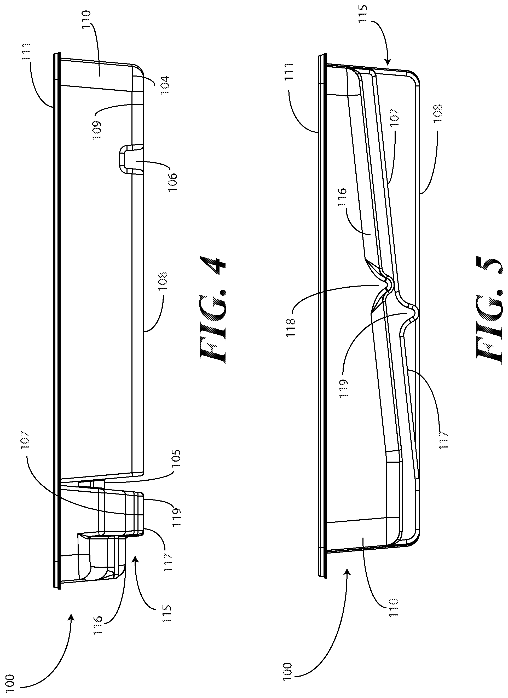 Patent US11779516 Figure 4 – Catheter tray, packaging system, and associated methods