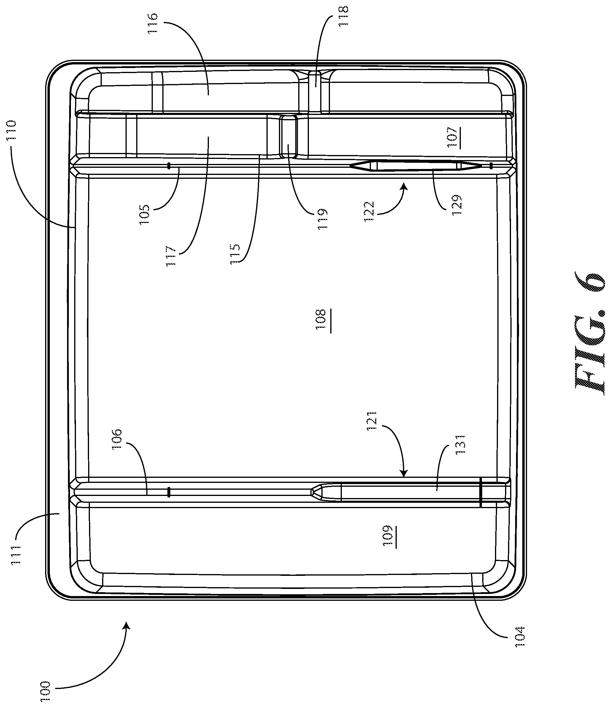 Patent US11779516 Figure 5 – Catheter tray, packaging system, and associated methods