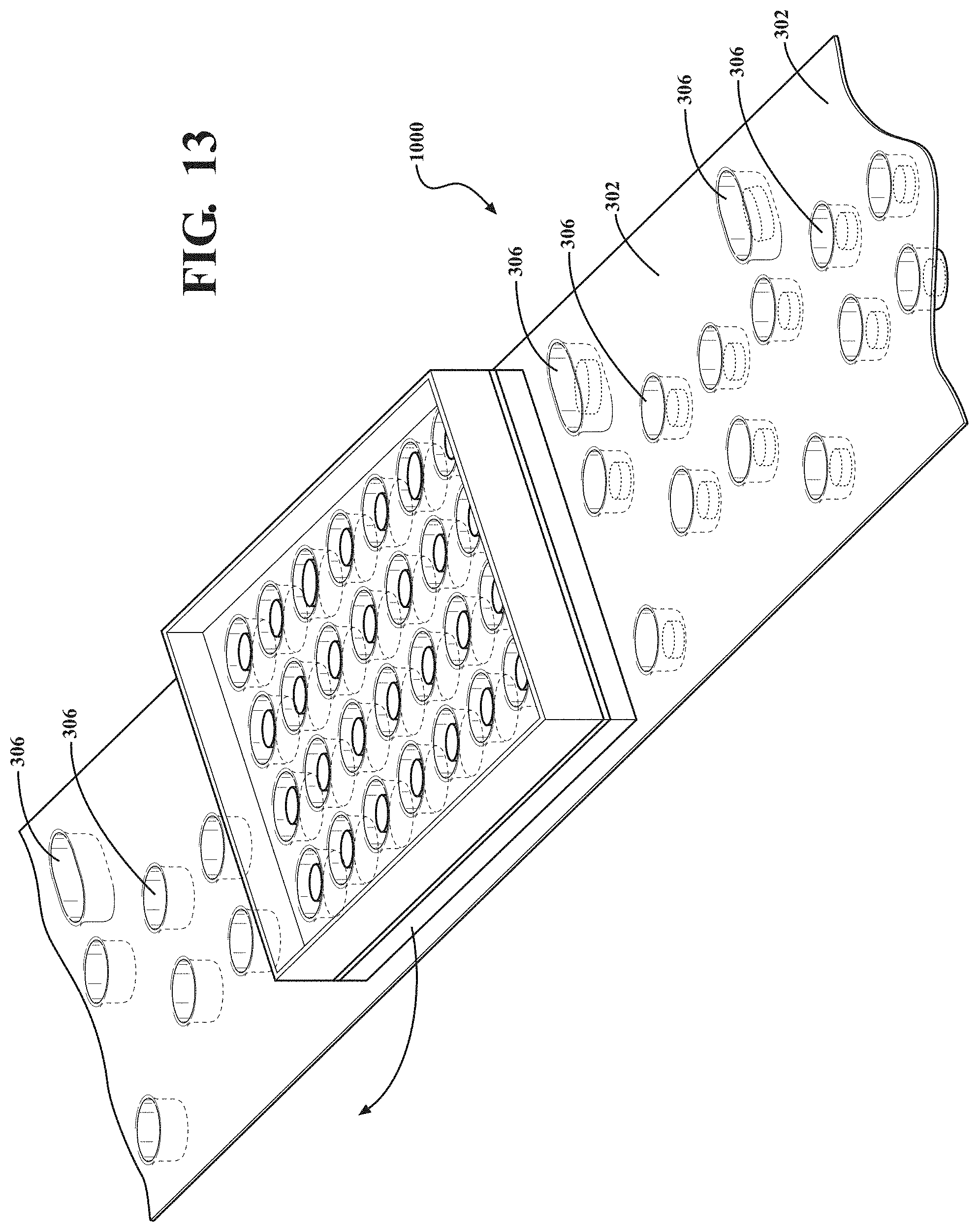 Patent US11779518 Figure 10 – Blister pack device and method