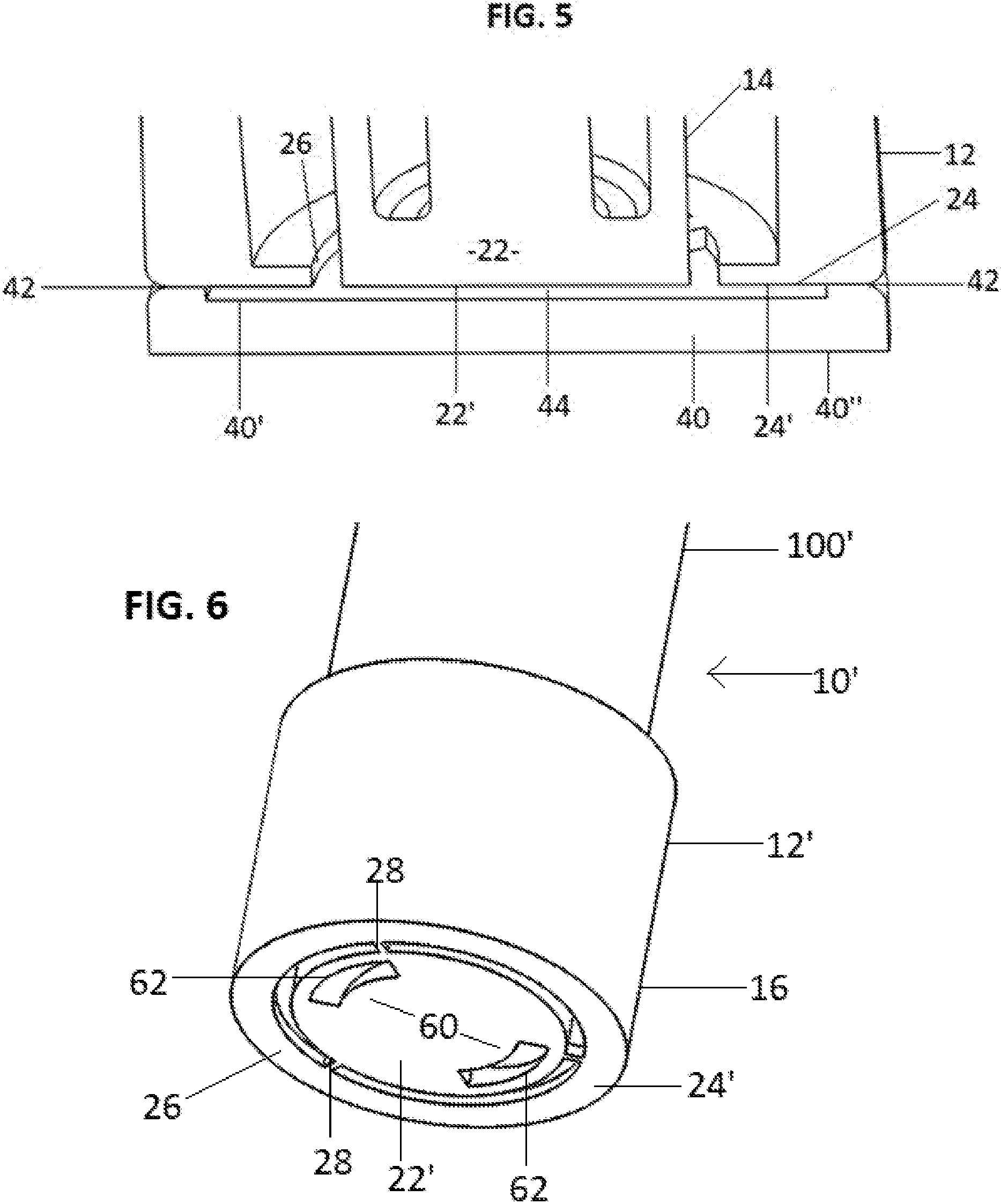 Patent US11779520 Figure 3 – Closure for a medical dispenser including a one-piece tip cap