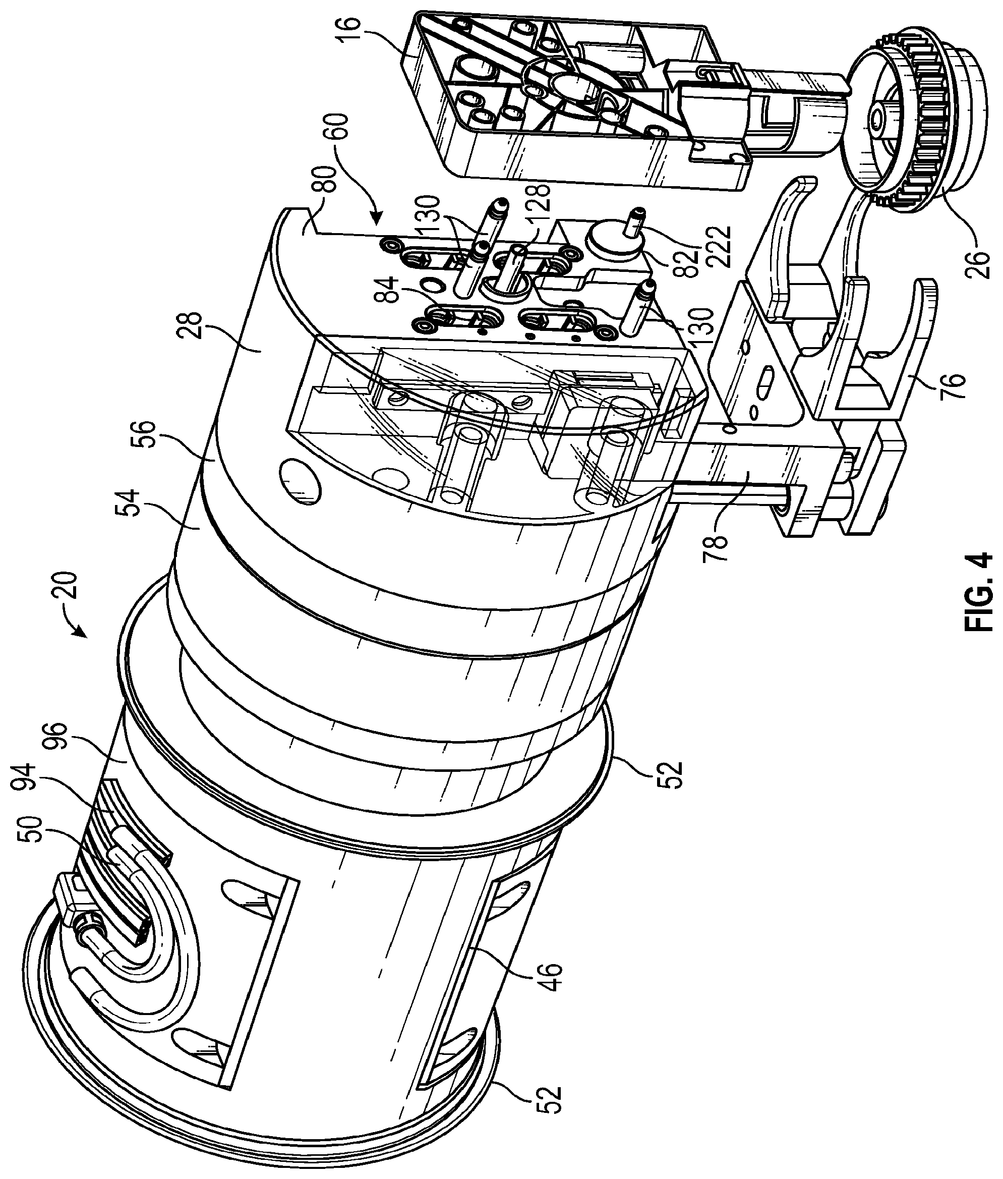 Patent US11779521 Figure 4 – Rotary valve pump for automatic drug compounder