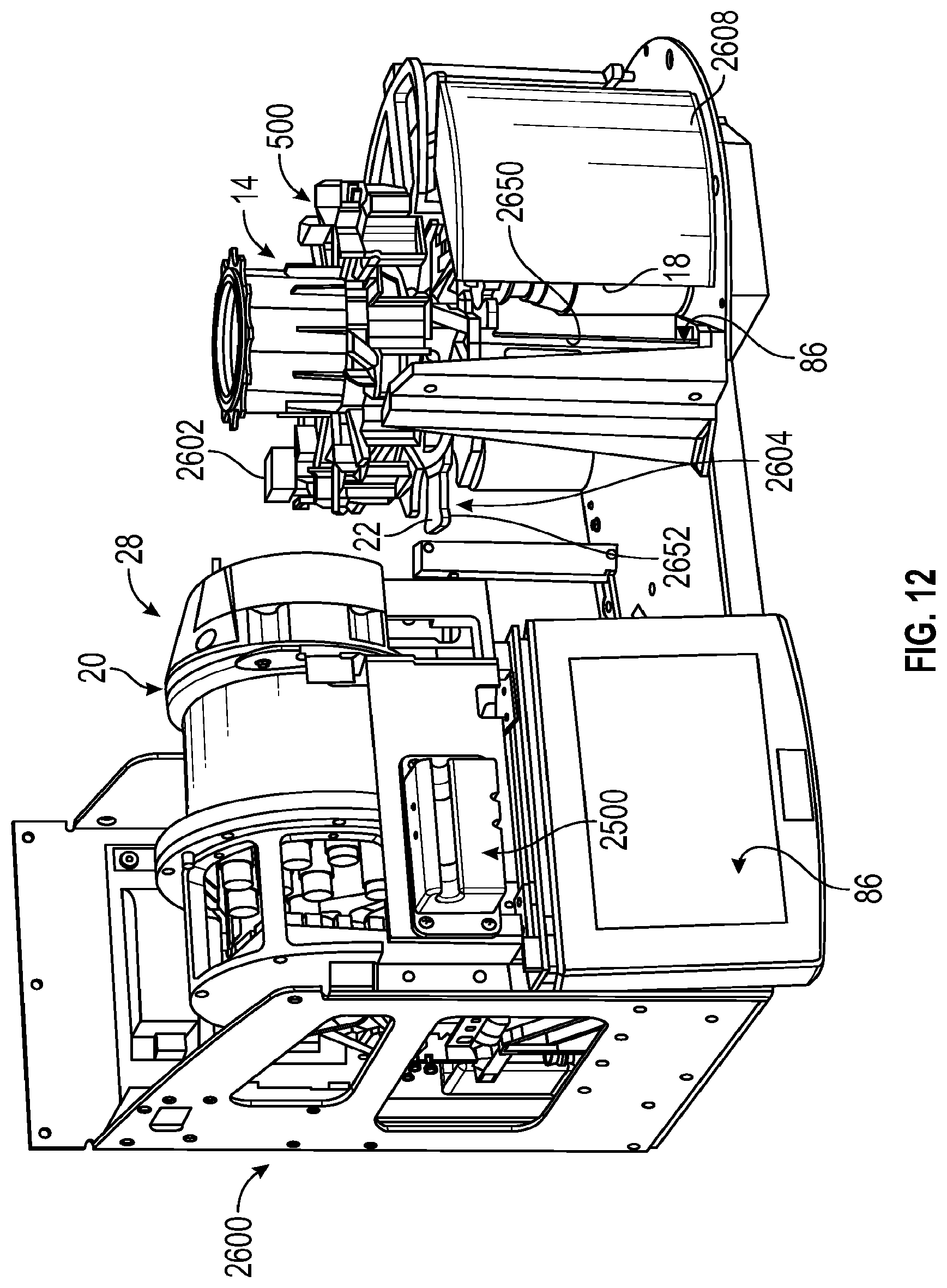 Patent US11779521 Figure 12 – Rotary valve pump for automatic drug compounder