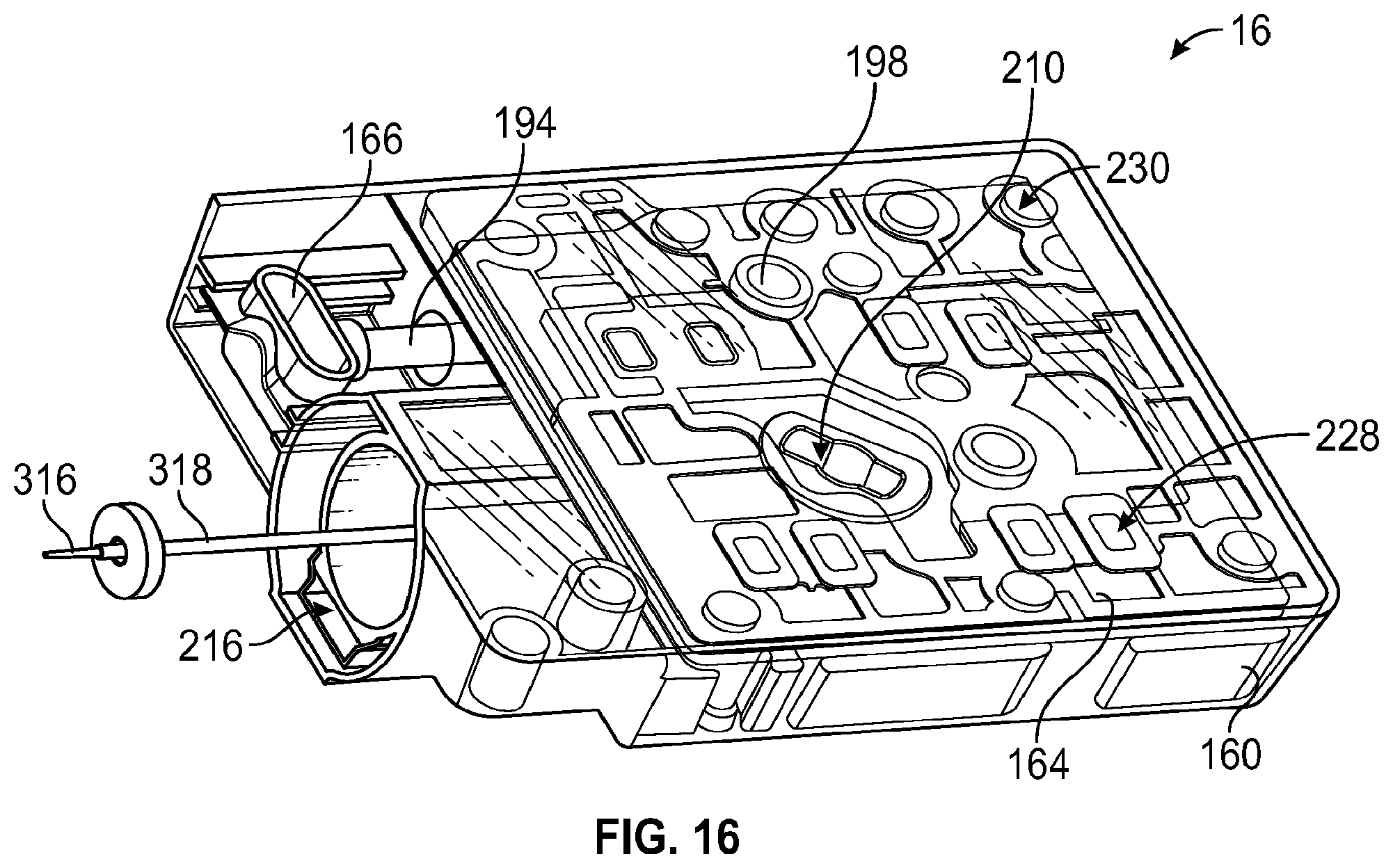 Patent US11779521 Figure 16 – Rotary valve pump for automatic drug compounder