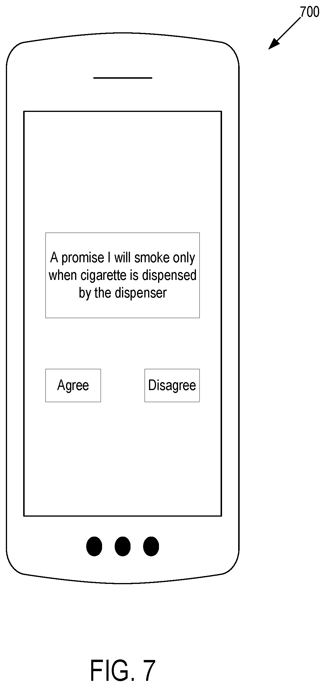 Patent US11779523 Figure 7 – Systems, methods and apparatus for substance dependence cessation management