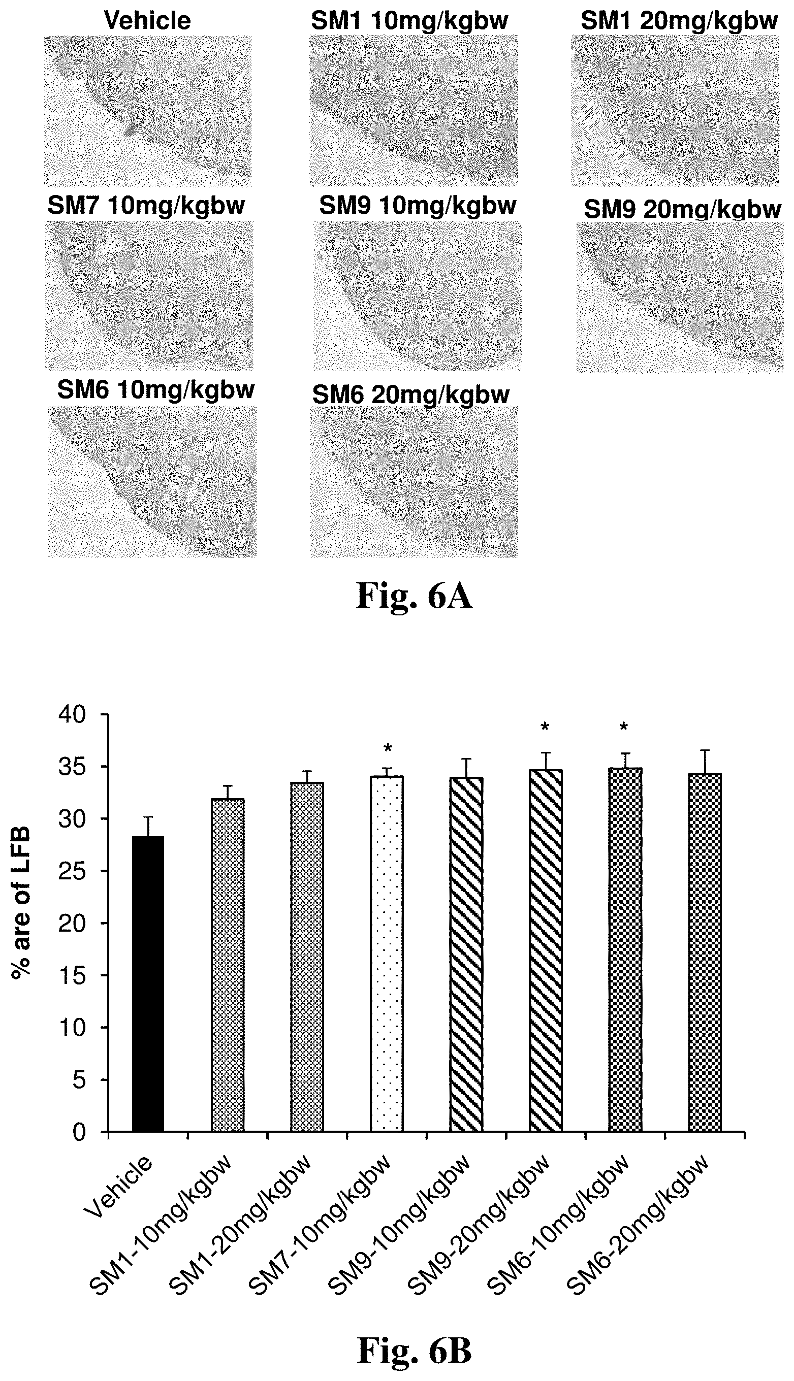 Patent US11779565 Figure 6 – Small organic molecules for use in the treatment of neuroinflammatory disorders