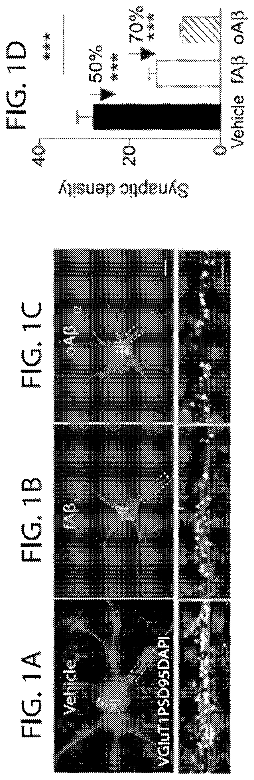 Patent US11779600 Figure 1 – Methods of treating or preventing alzheimer's disease and associated conditions
