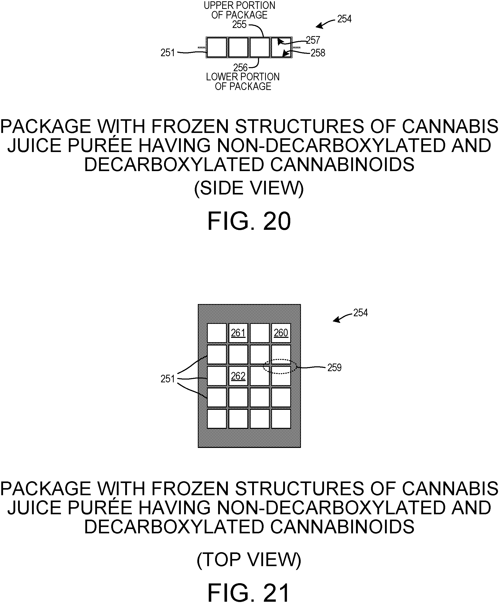 Patent US11779622 Figure 19 – Packaged raw cannabis powder