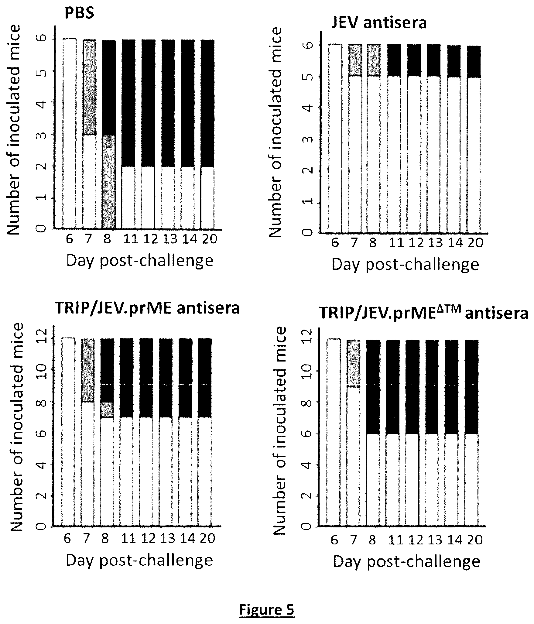 Patent US11779640 Figure 4 – Lentiviral vector-based Japanese encephalitis immunogenic composition