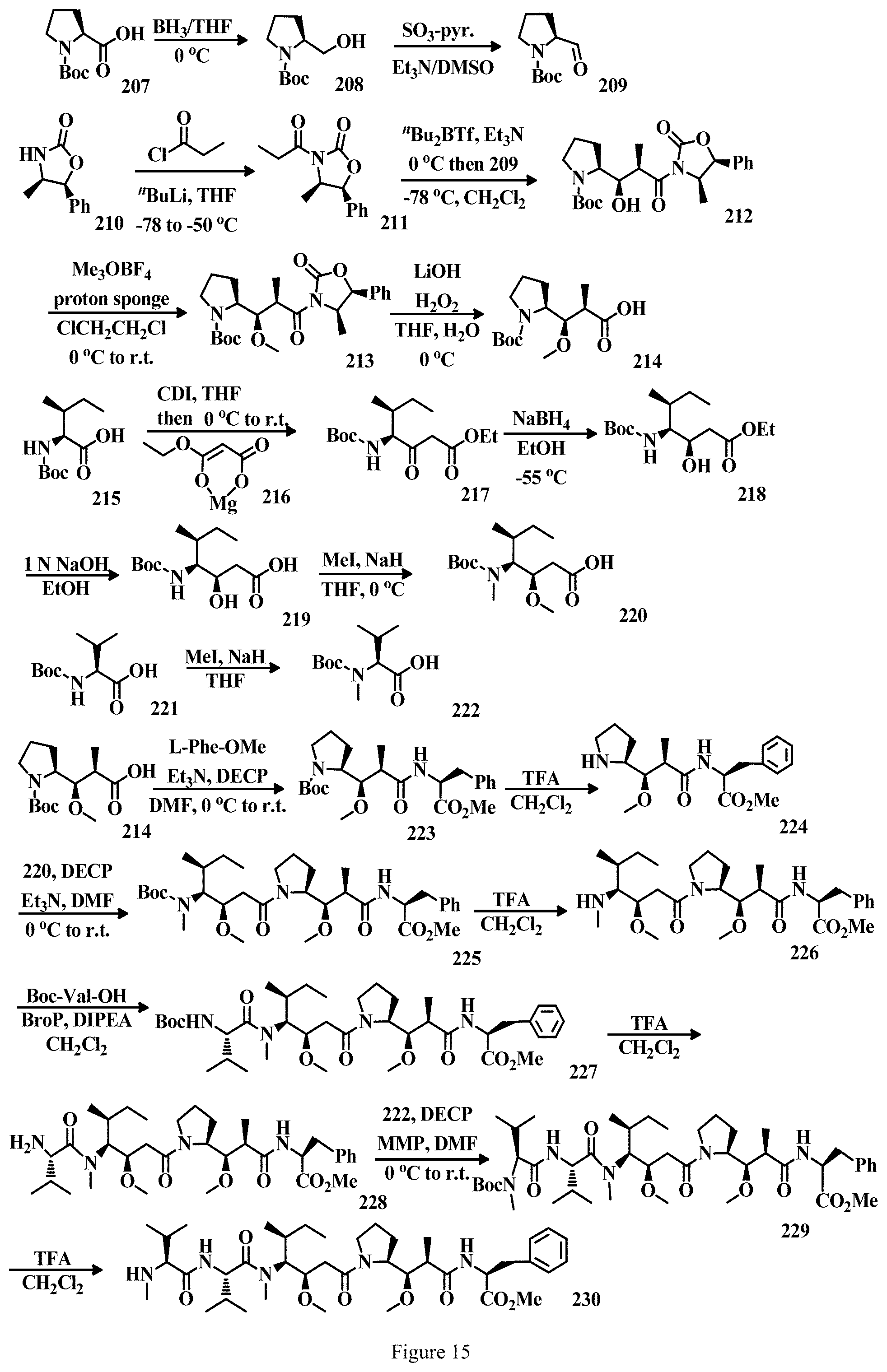 Patent US11779663 Figure 15 – Specific conjugation linkers, specific immunoconjugates thereof, methods of making and uses such conjugates thereof