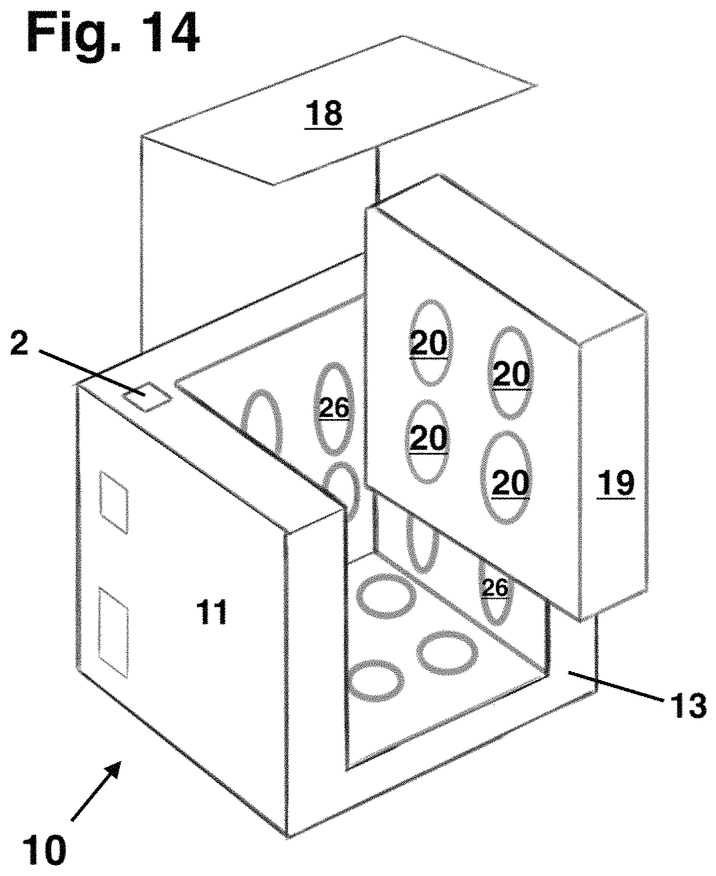 Patent US11779667 Figure 14 – Ultraviolet led light sanitizer and devices sanitized thereby