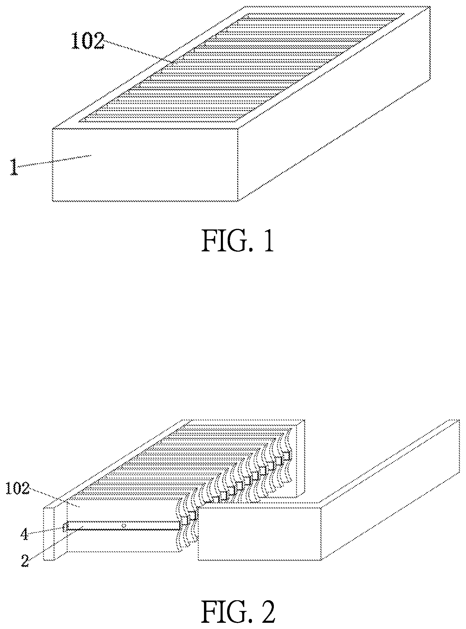 Patent US11779668 Figure 1 – UVC-integrated LED structure adapted to air sterilization-and-disinfection grilles