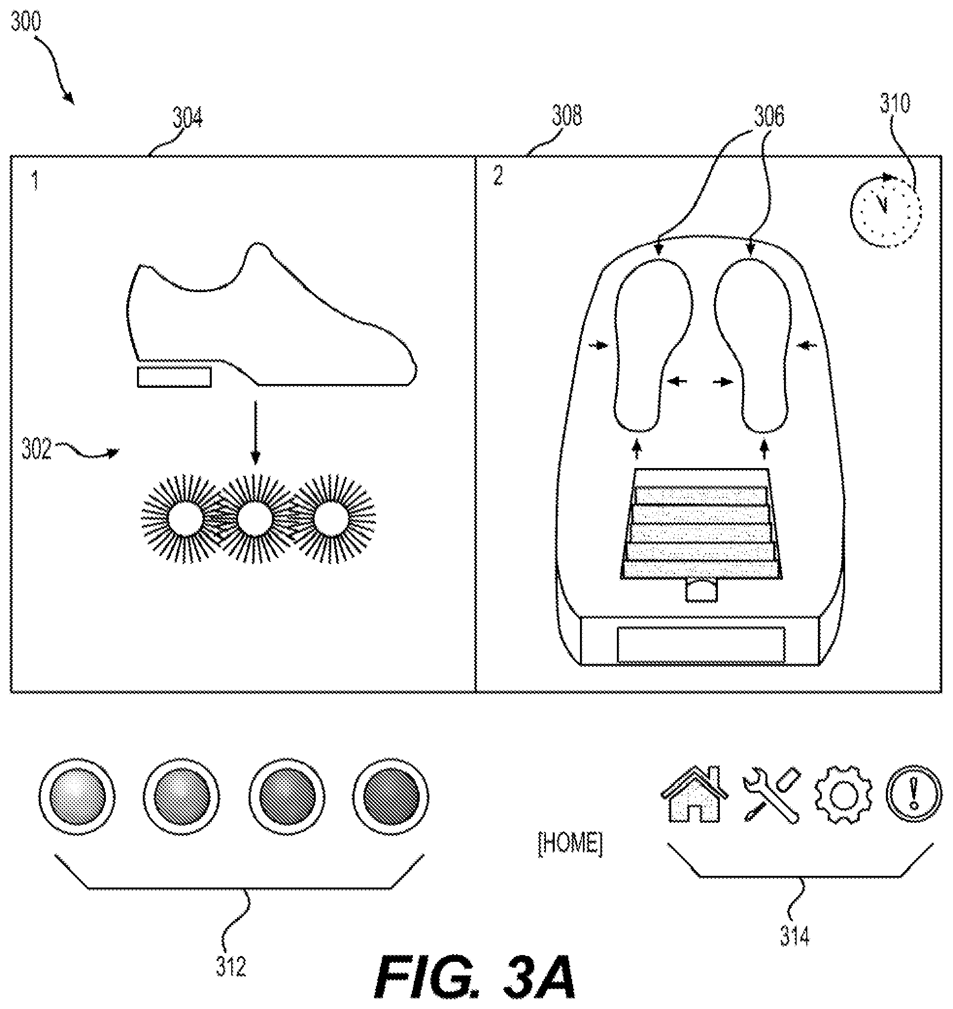 Patent US11779670 Figure 3 – Ultraviolet sanitizer with individually-controlled UV emission interface cells