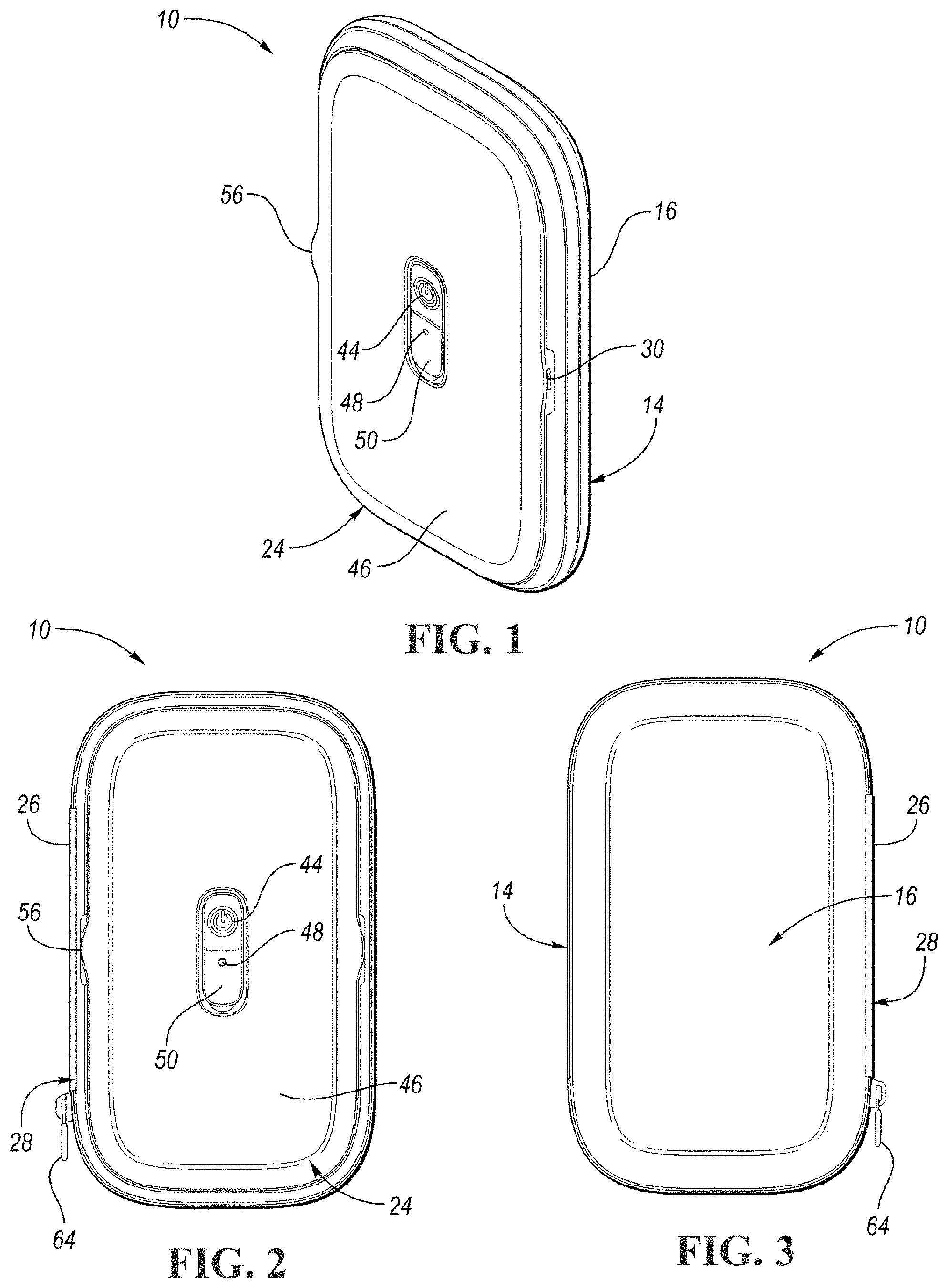Patent US11779671 Figure 1 – UV sanitizing apparatus