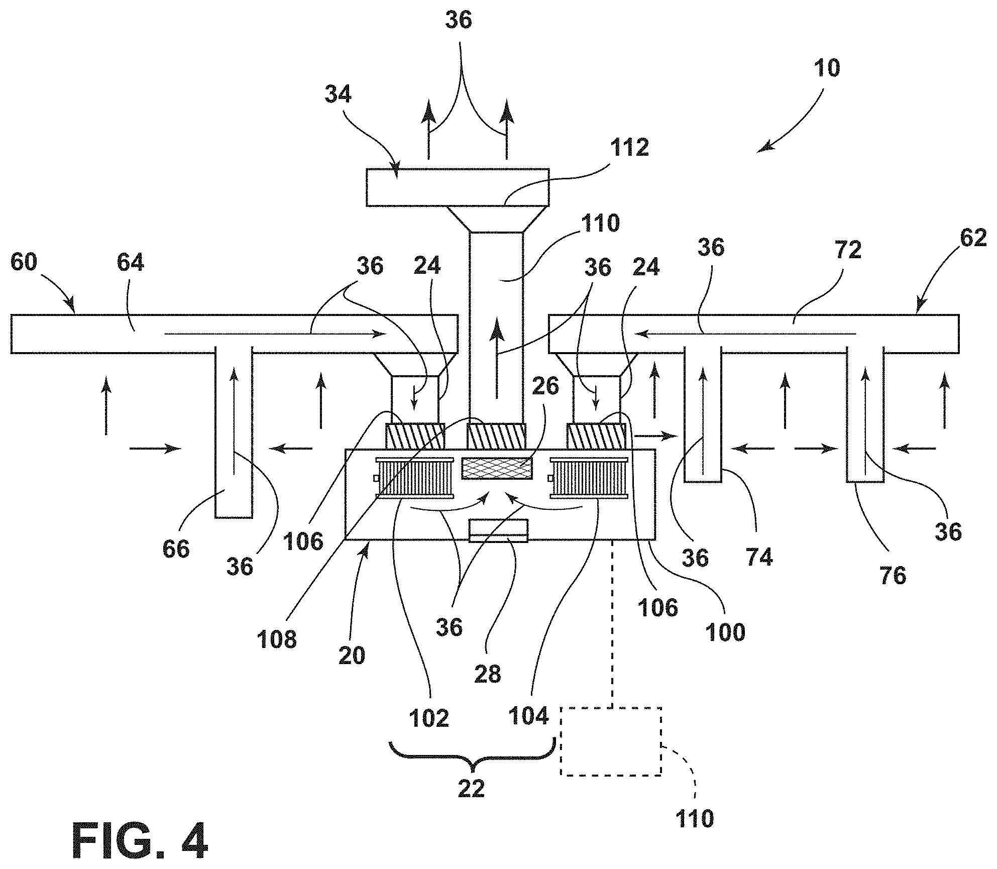 Patent US11779674 Figure 3 – Vehicle air filtration system