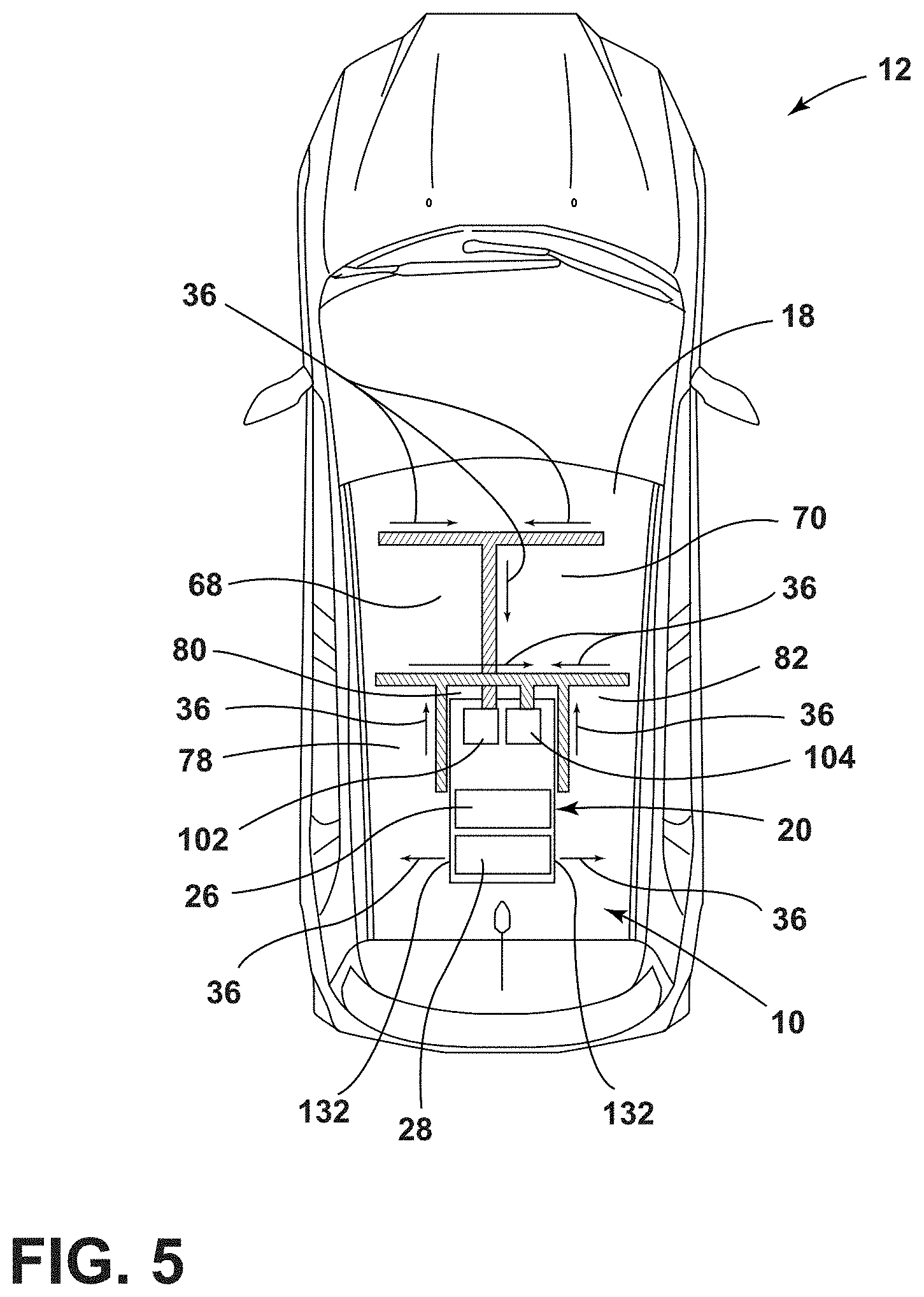 Patent US11779674 Figure 4 – Vehicle air filtration system