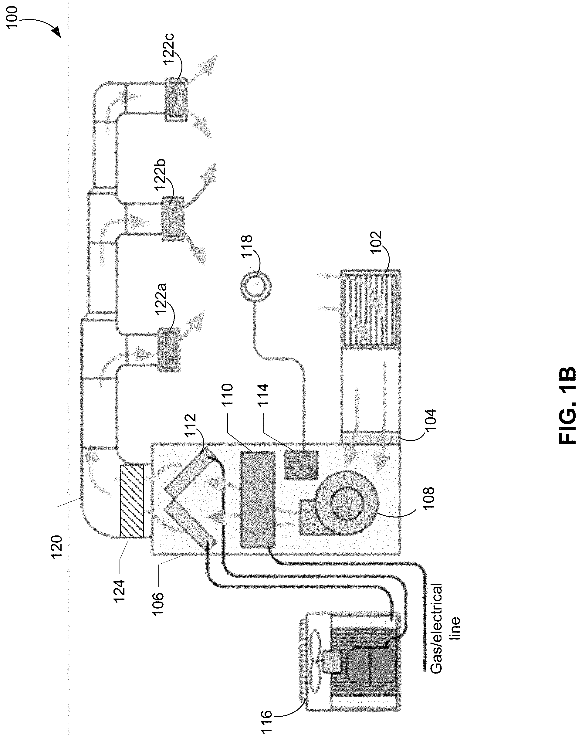 Patent US11779675 Figure 2 – Air sterilization insert for heating, ventilation, and air conditioning (HVAC) systems