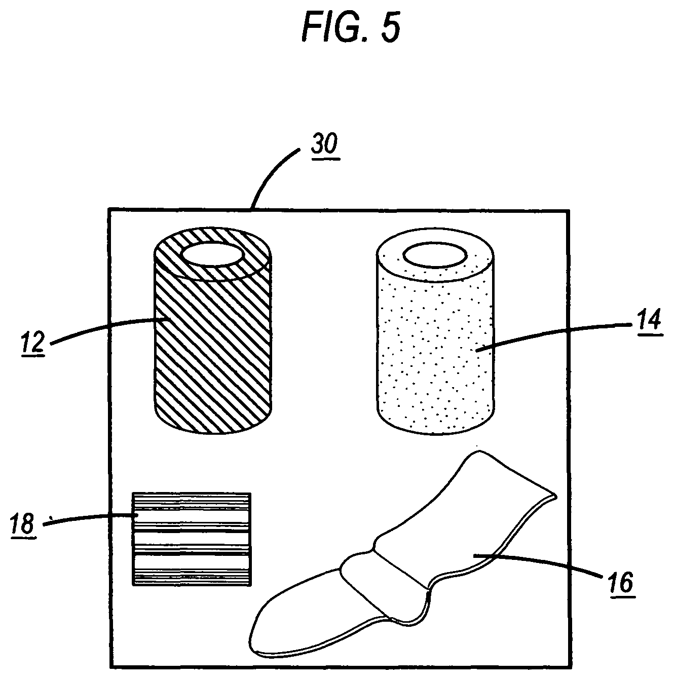 Patent US11779678 Figure 4 – Antimicrobial compression wrap