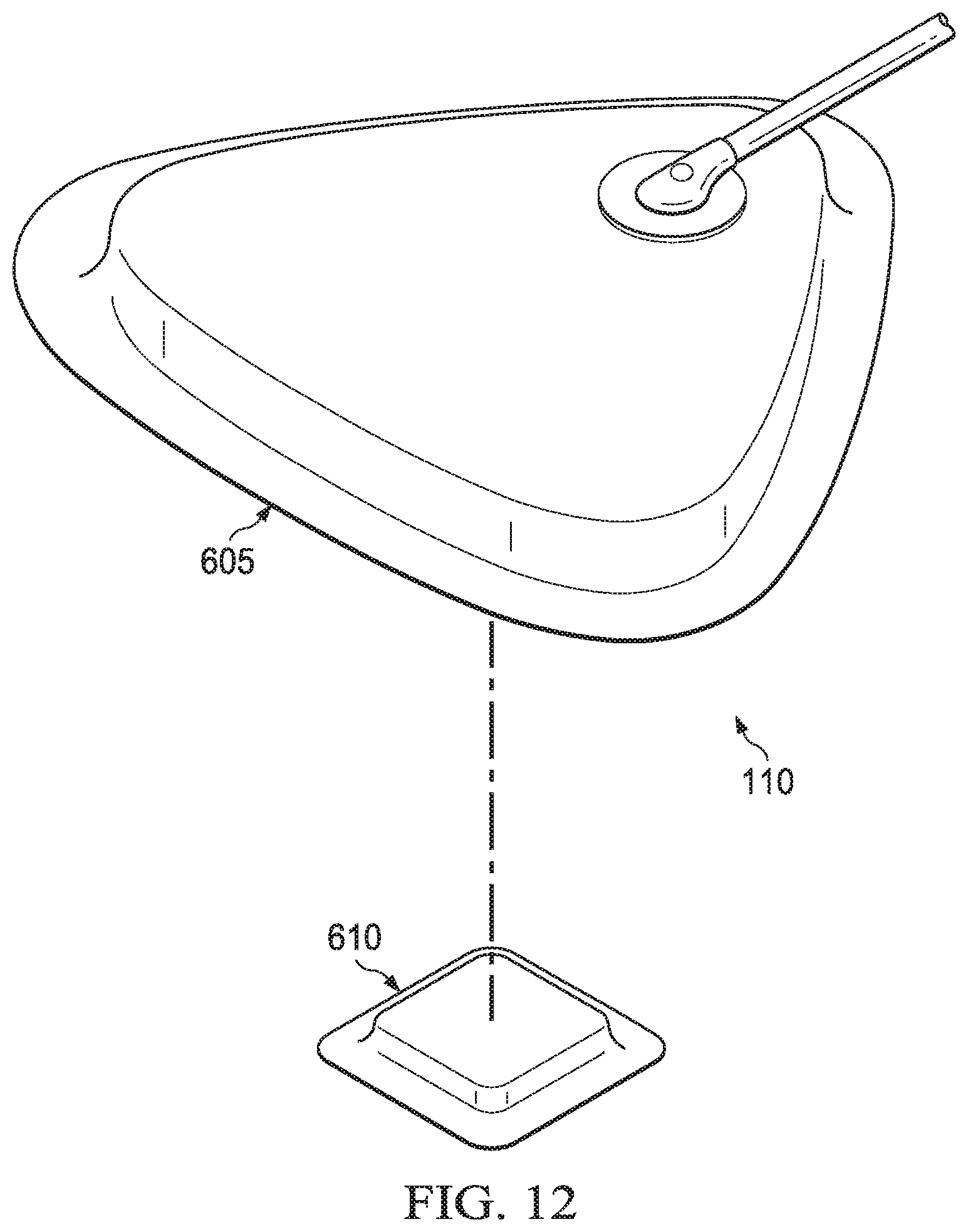 Patent US11779693 Figure 10 – Negative-pressure wound therapy dressing with zone of ambient pressure