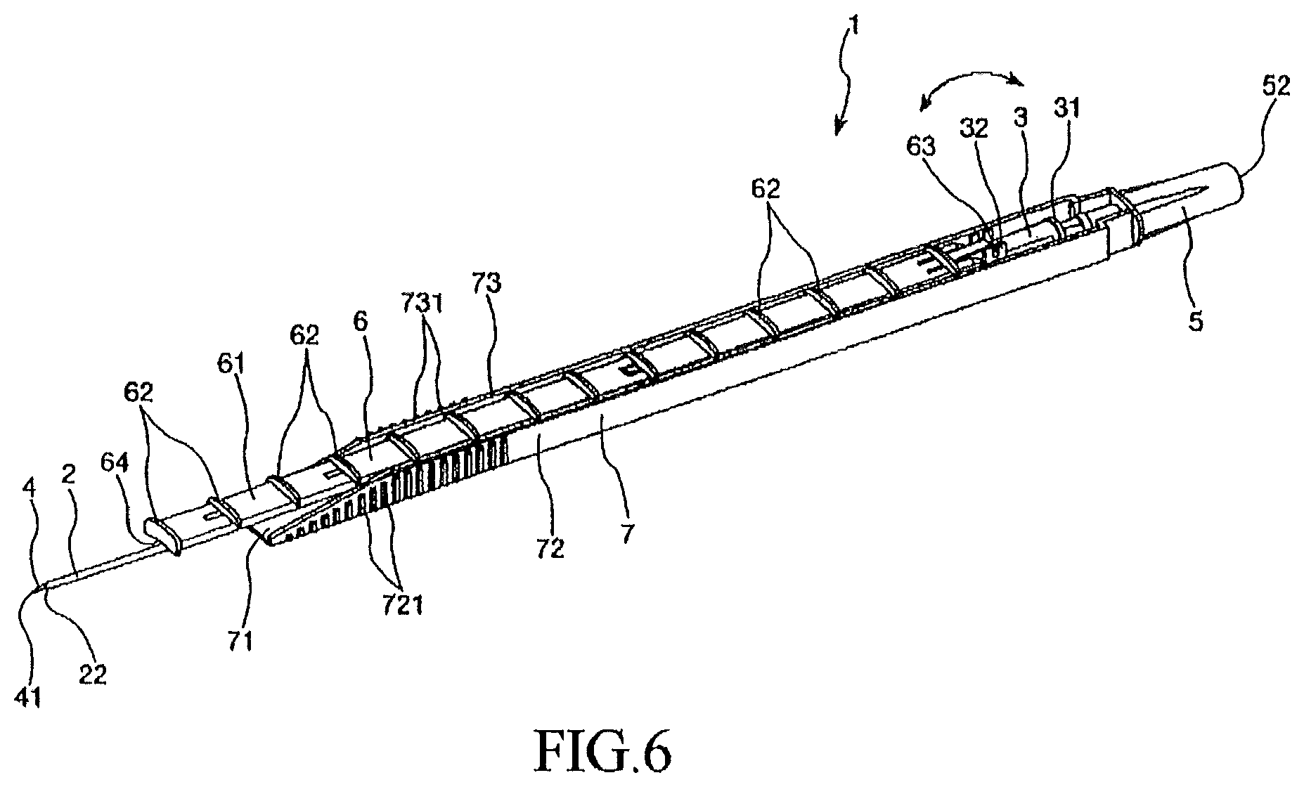 Patent US11779700 Figure 4 – Indwelling assembly