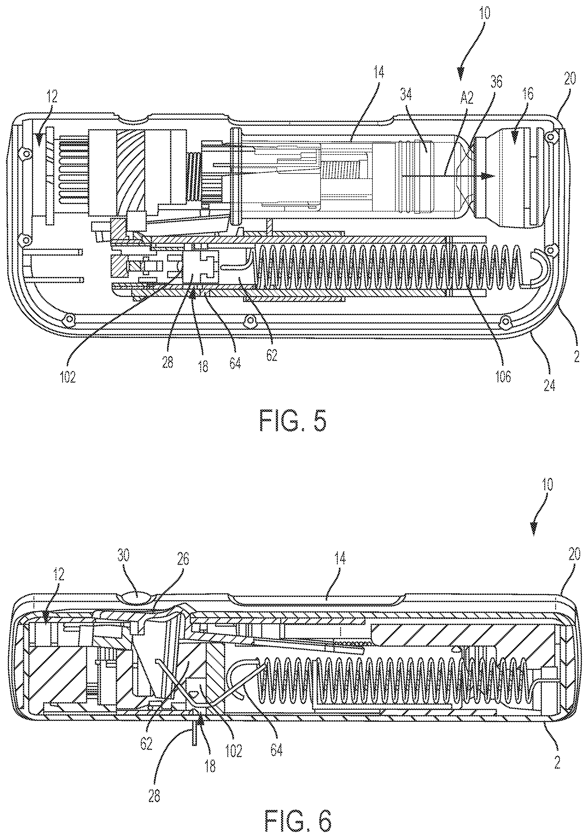 Patent US11779701 Figure 3 – Tube crimping arrangement for drug delivery device