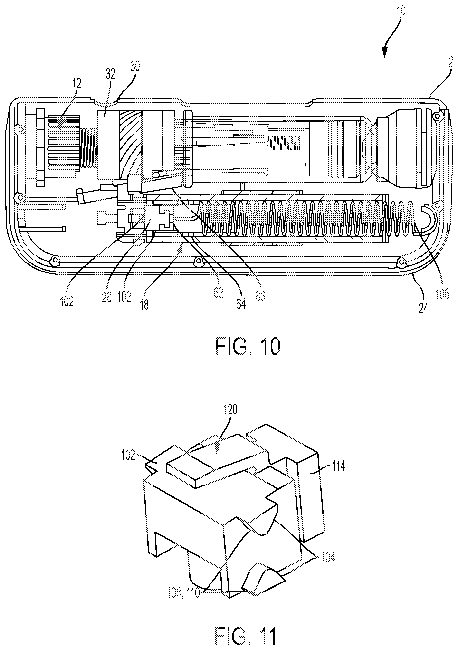 Patent US11779701 Figure 6 – Tube crimping arrangement for drug delivery device