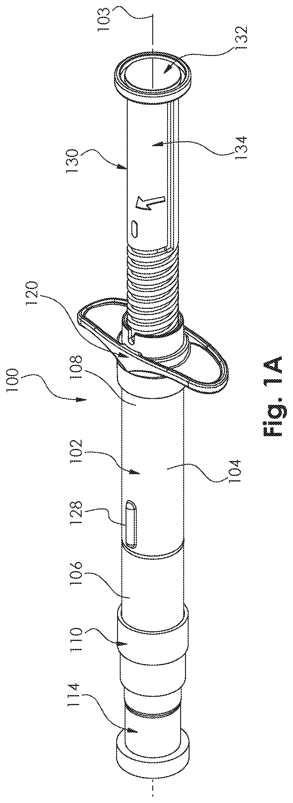 Patent US11779705 Figure 1 – Dual chamber syringe and methods of use thereof