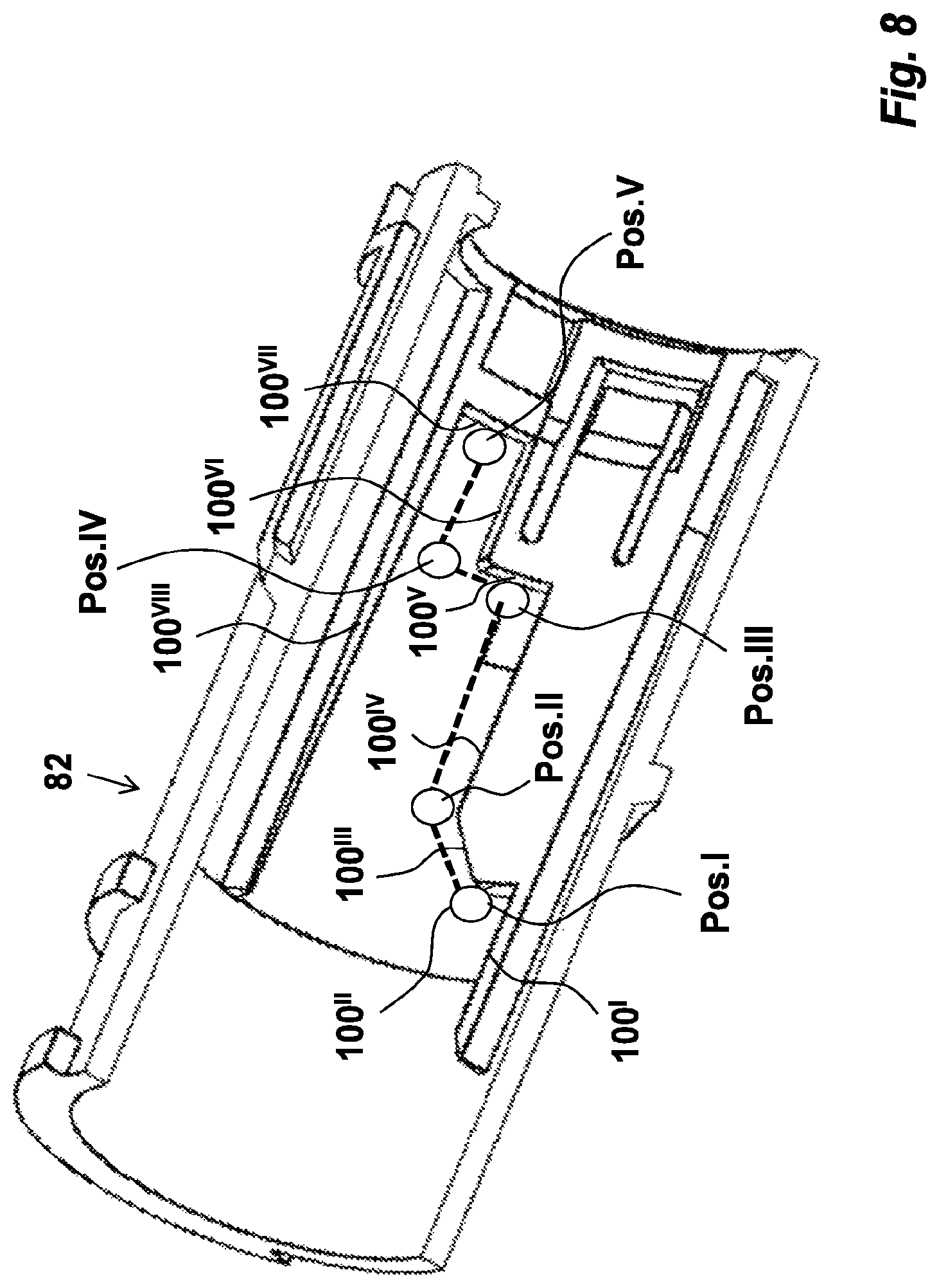 Patent US11779710 Figure 8 – Medicament delivery device