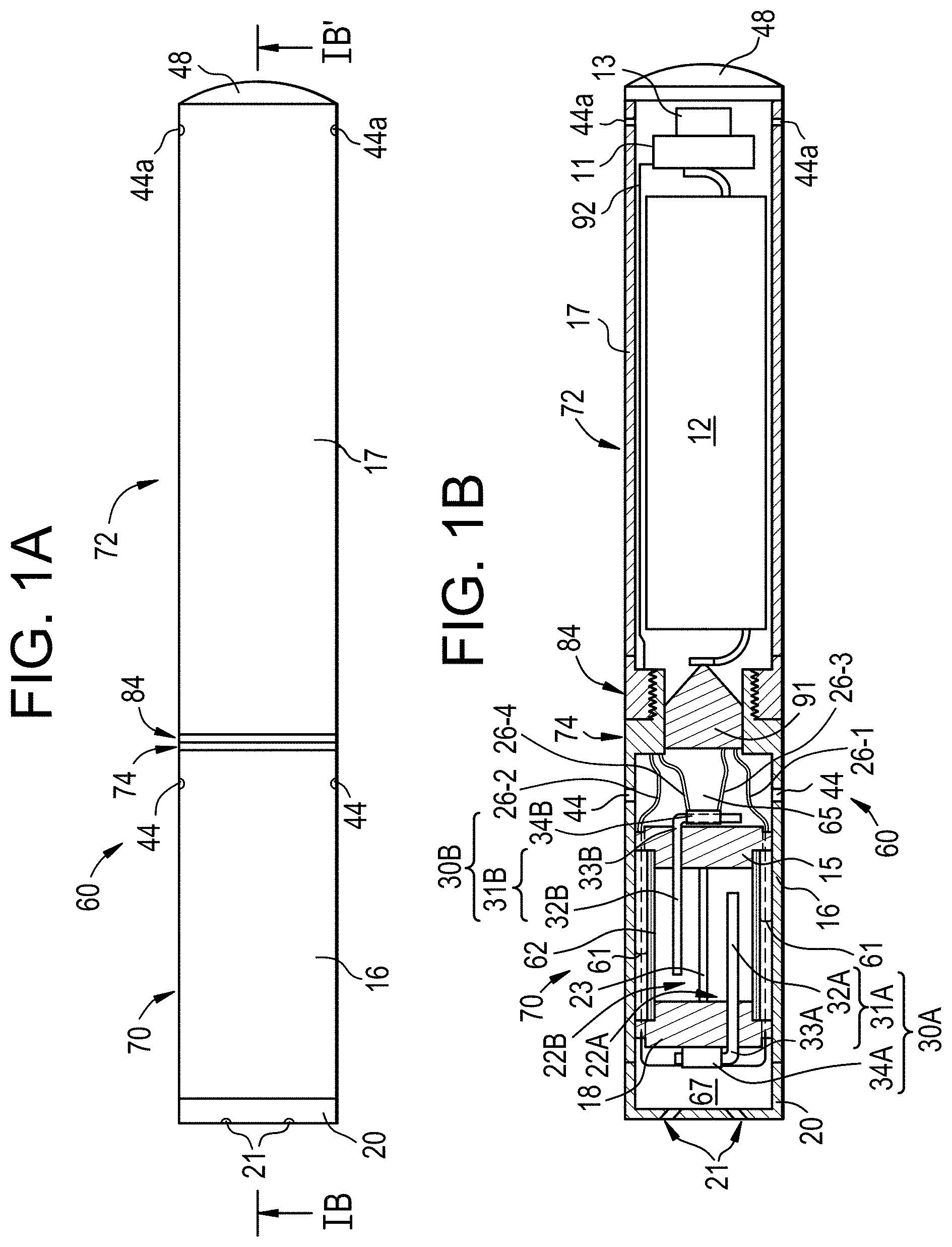 Patent US11779712 Figure 1 – Cartridge for electronic vaping device