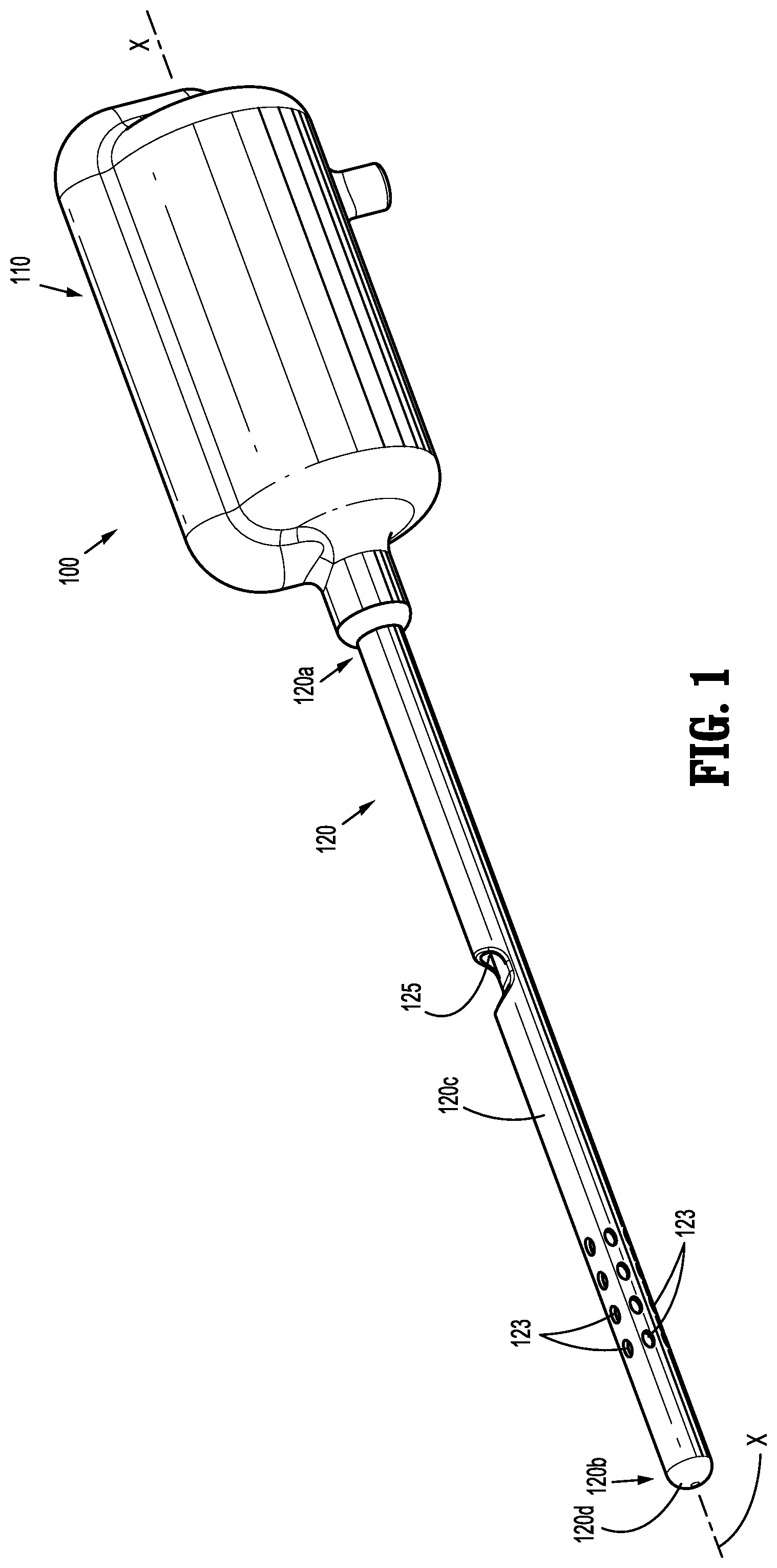 Patent US11779713 Figure 1 – Air purifier for laparoscopic surgery