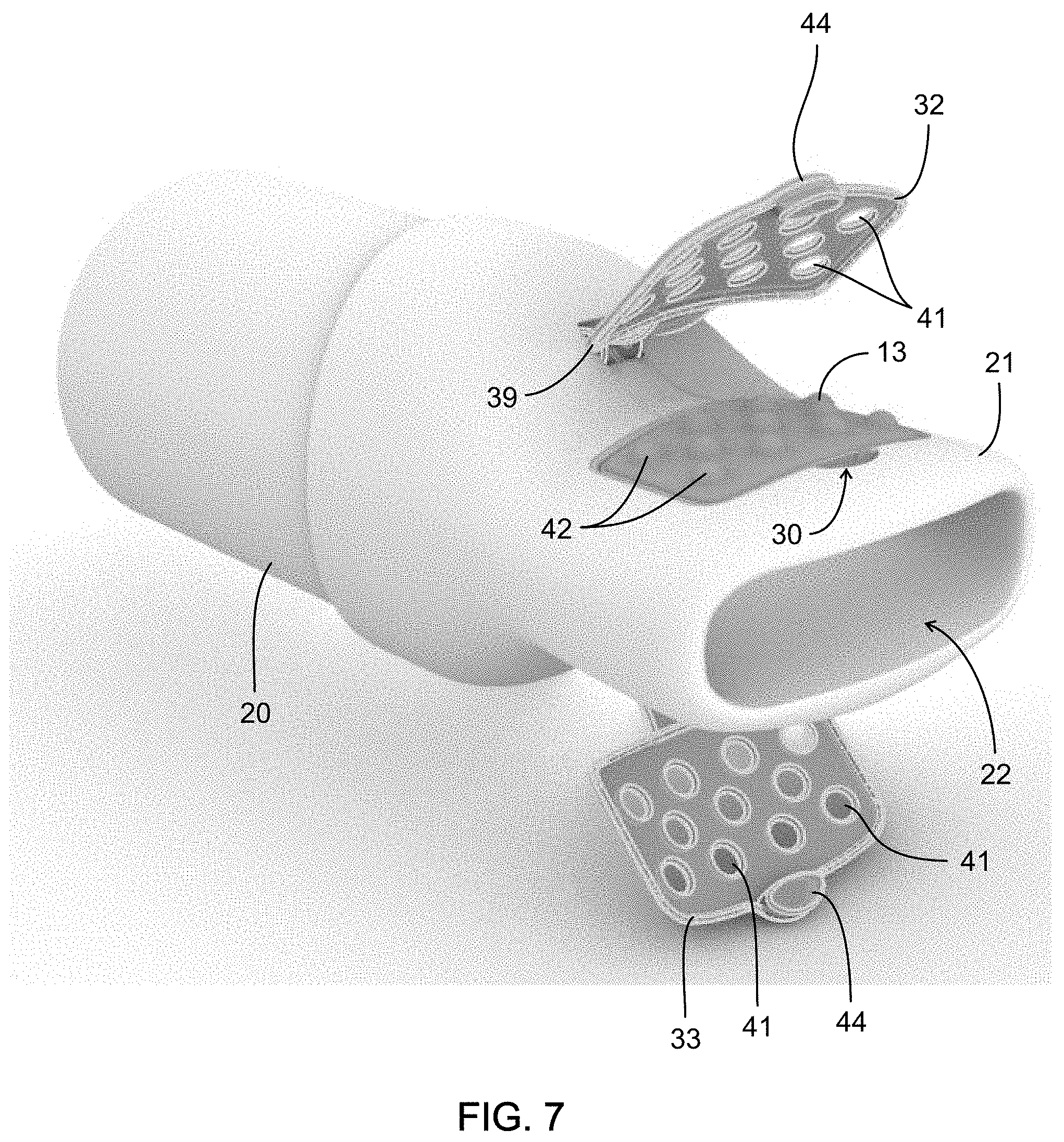 Patent US11779714 Figure 7 – Pediatric respiratory therapy inhaler apparatus