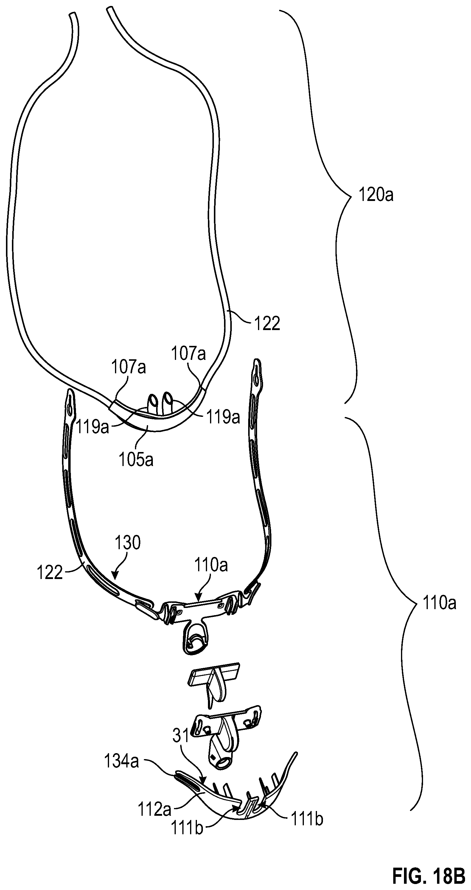 Patent US11779724 Figure 15 – Respiration sensor attachment device