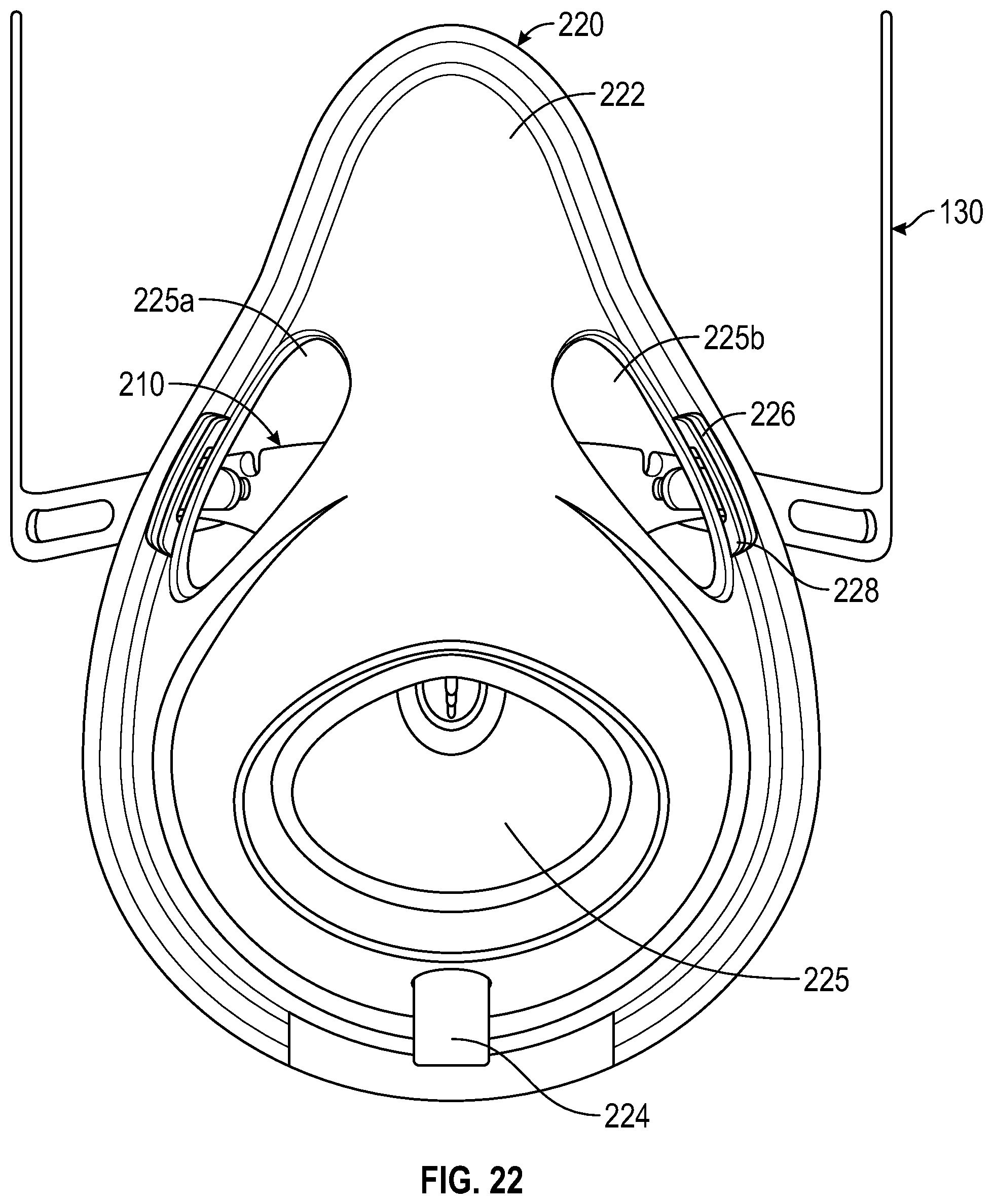 Patent US11779724 Figure 19 – Respiration sensor attachment device