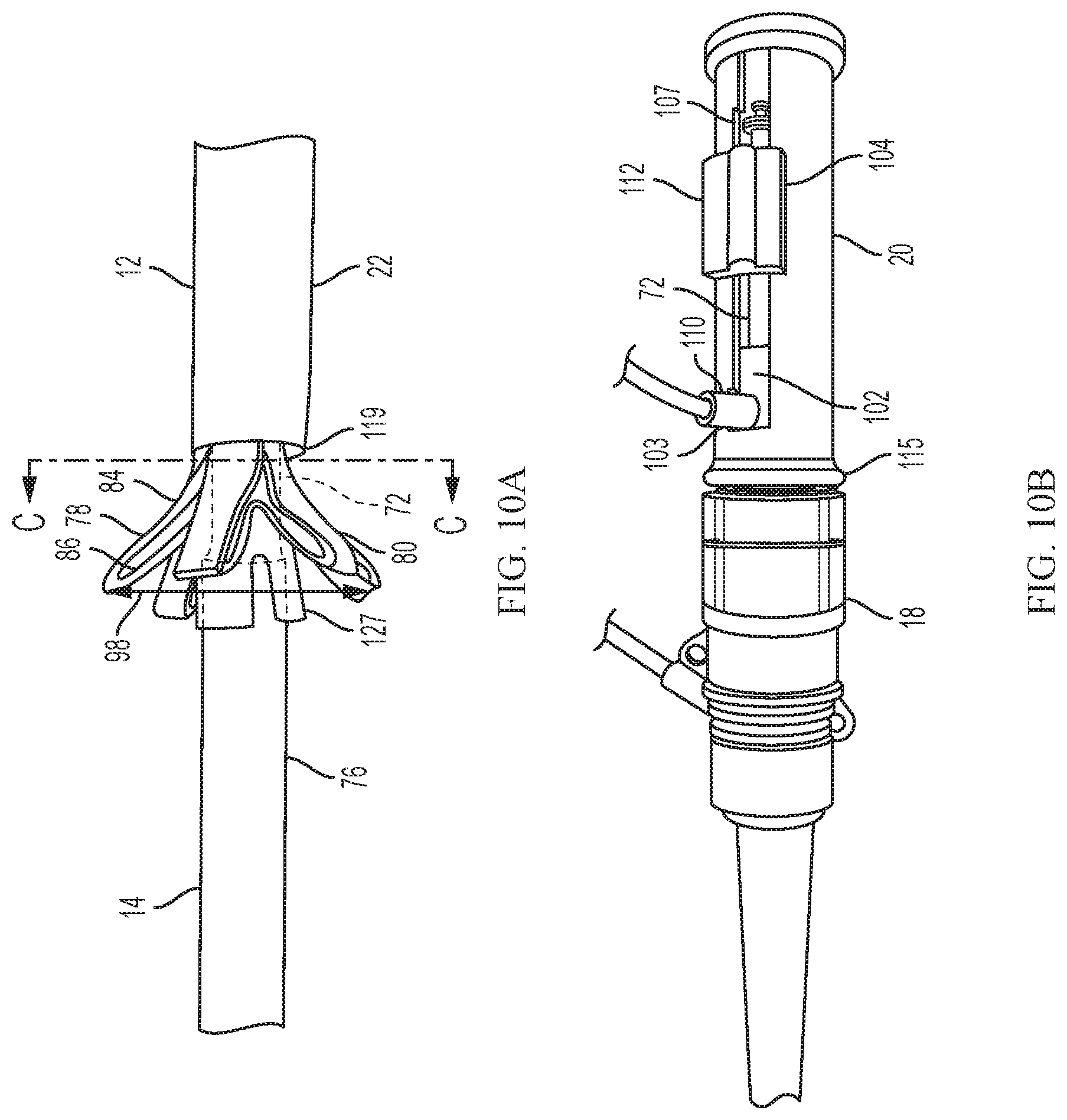 Patent US11779728 Figure 8 – Introducer sheath with expandable introducer