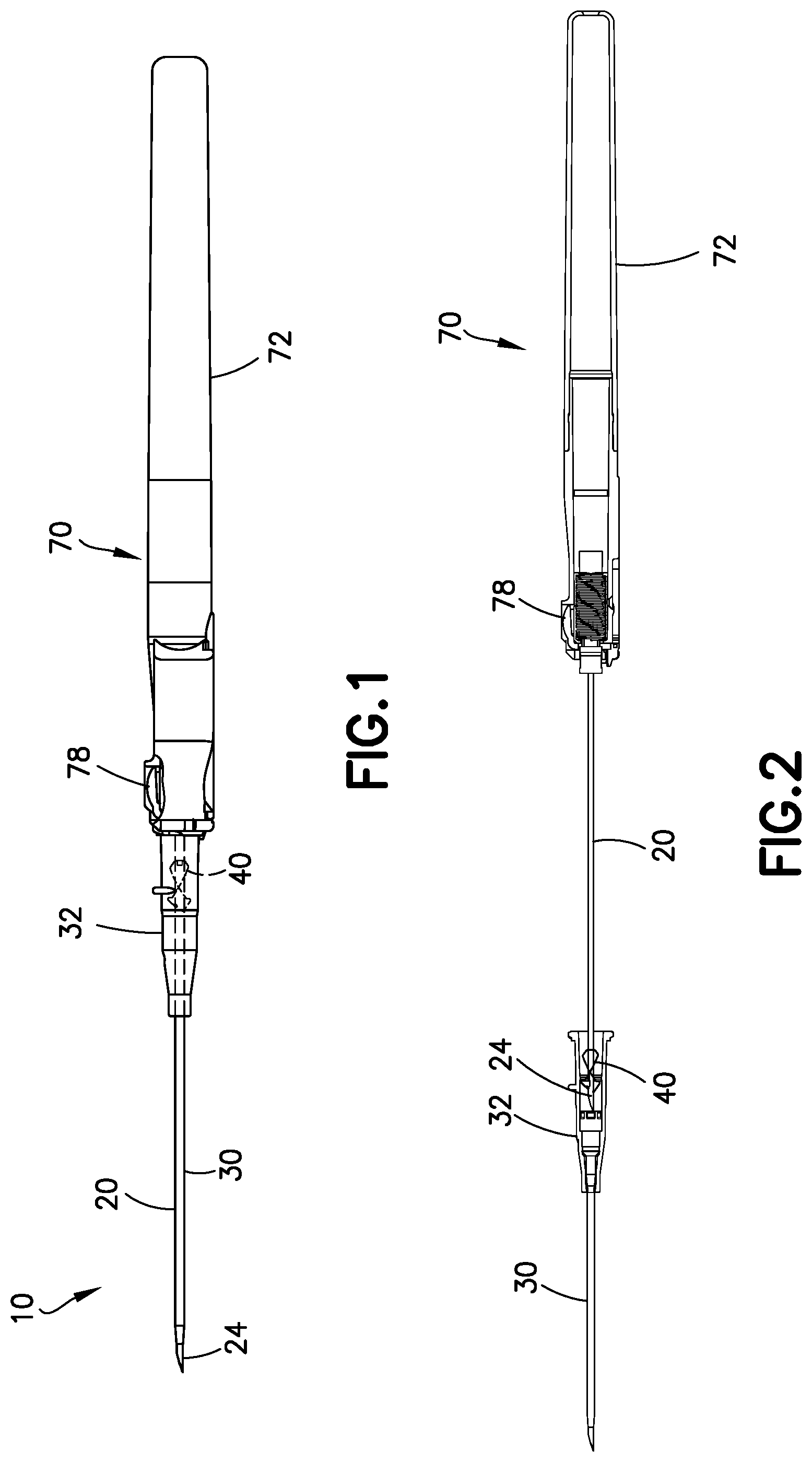 Patent US11779734 Figure 1 – Catheter assembly