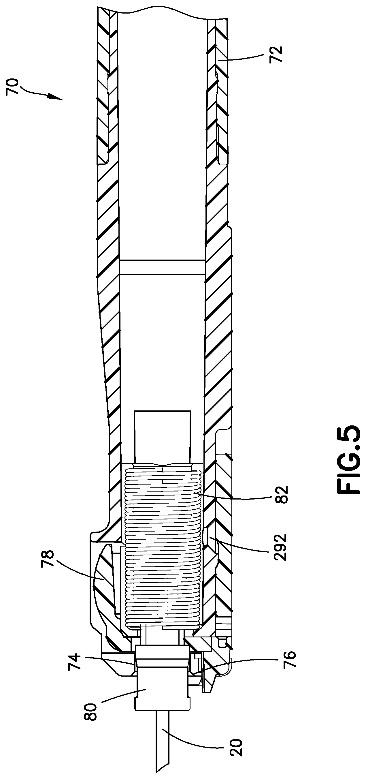Patent US11779734 Figure 4 – Catheter assembly