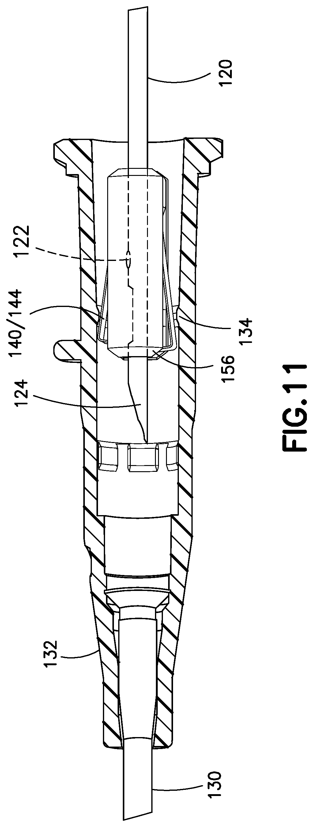 Patent US11779734 Figure 8 – Catheter assembly