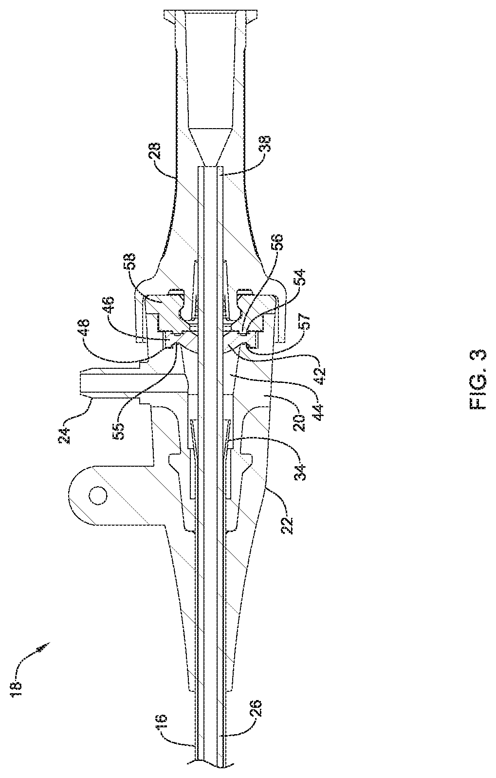 Patent US11779743 Figure 3 – Hemostasis valve design for introducer sheath