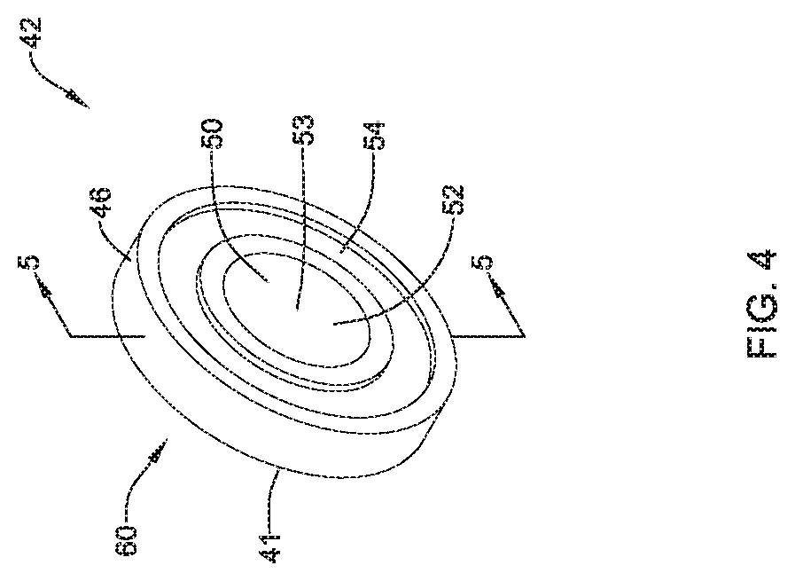 Patent US11779743 Figure 4 – Hemostasis valve design for introducer sheath