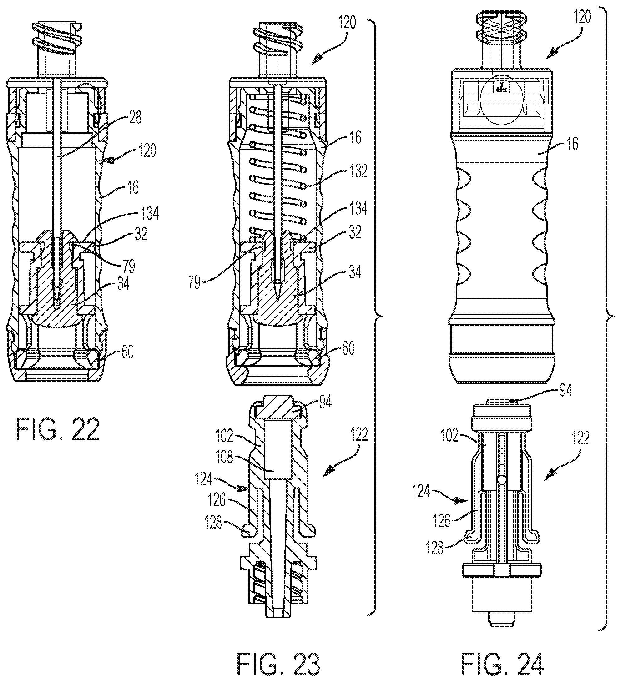 Patent US11779747 Figure 9 – Connector for system for closed transfer of fluids